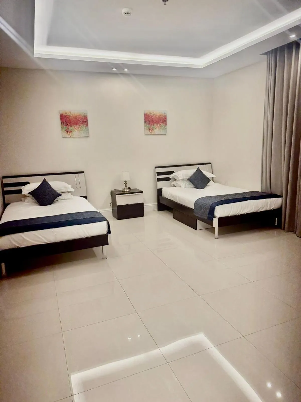 Bed in Remaz Suites Hotel