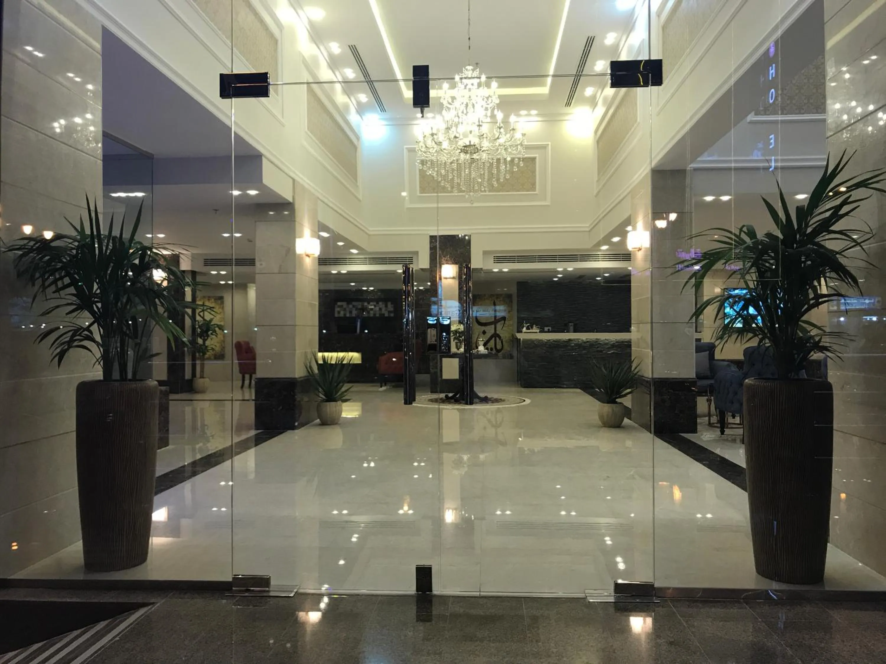 Facade/entrance in Remaz Suites Hotel