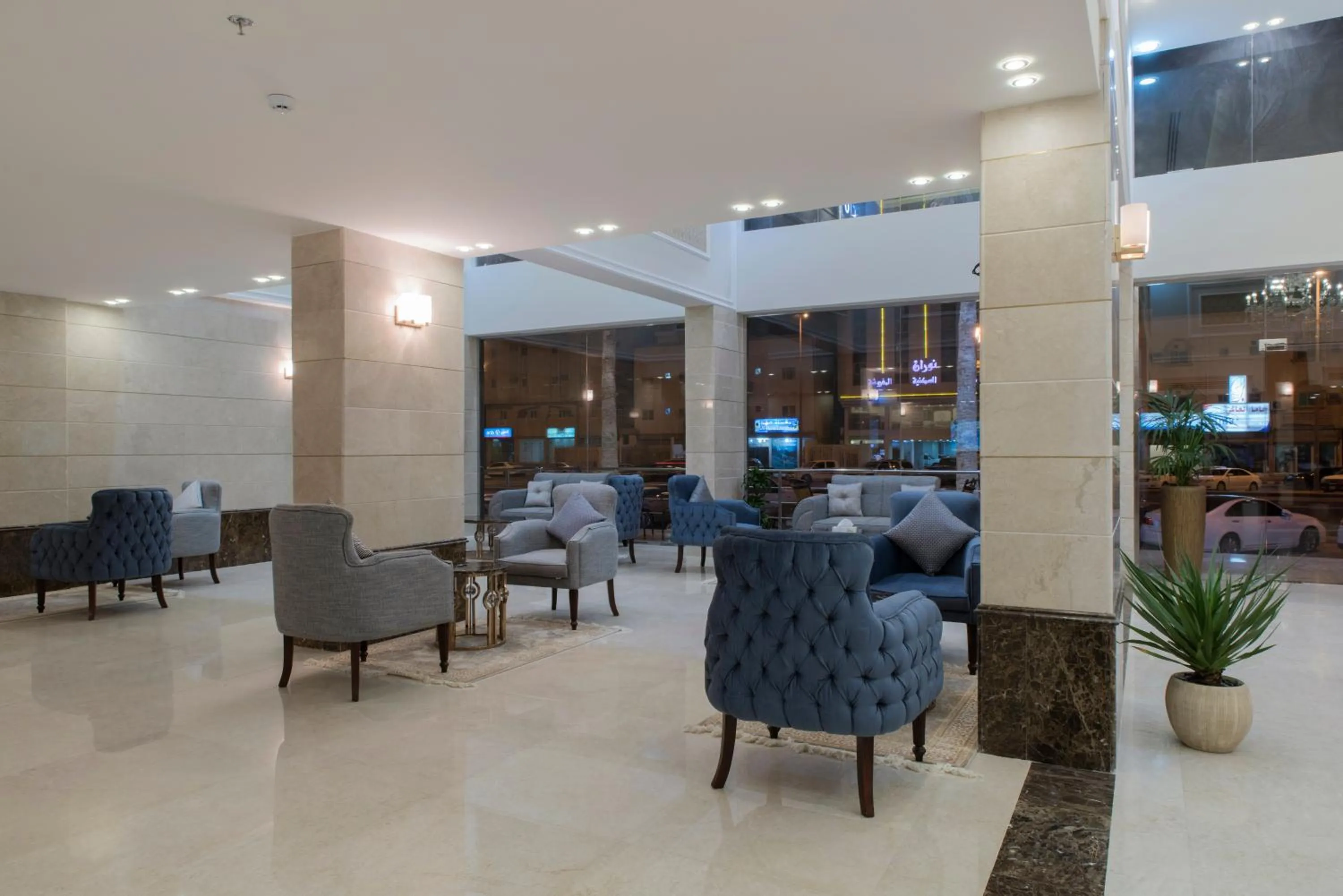Lobby or reception in Remaz Suites Hotel