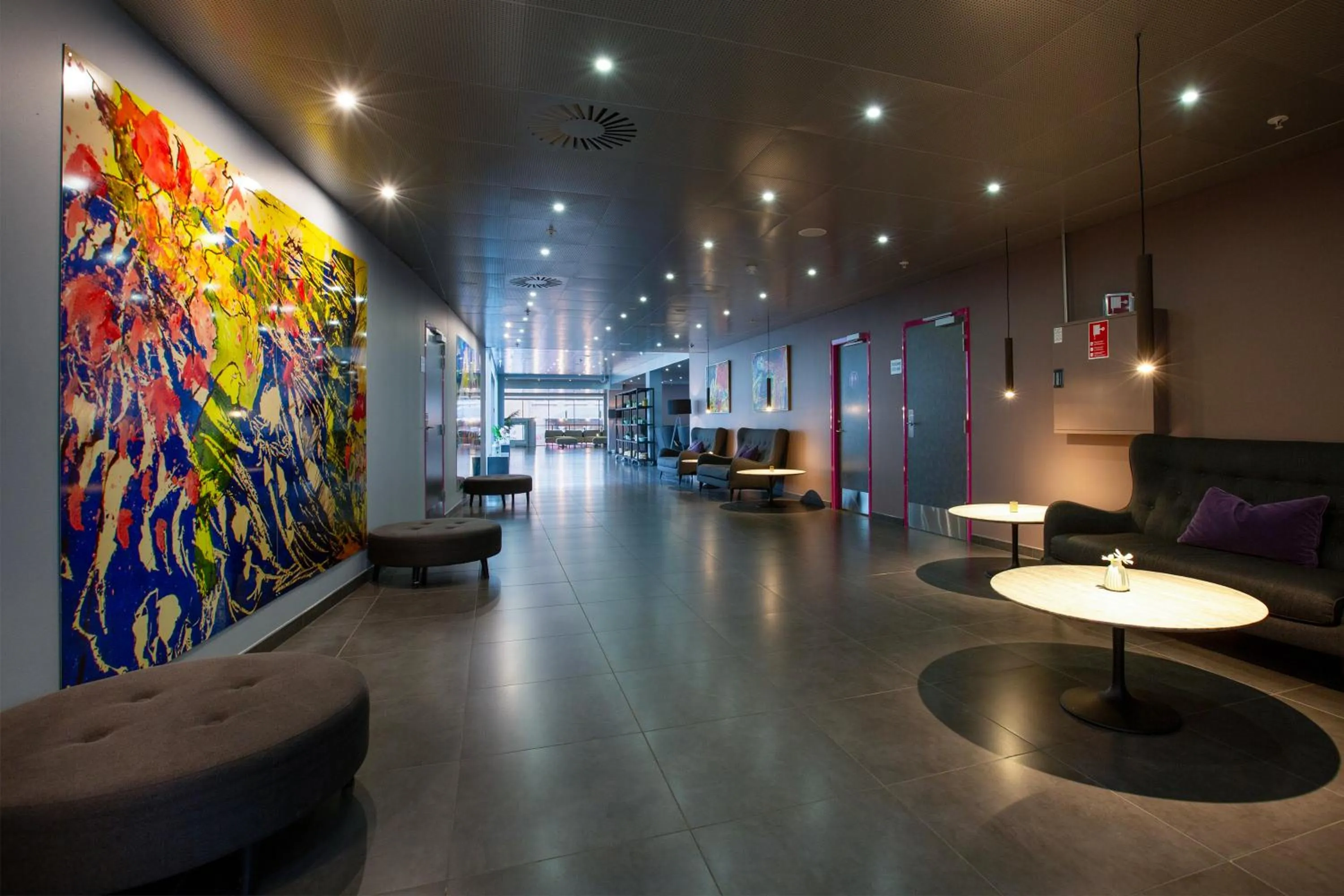 Lobby or reception in Cabinn Aarhus