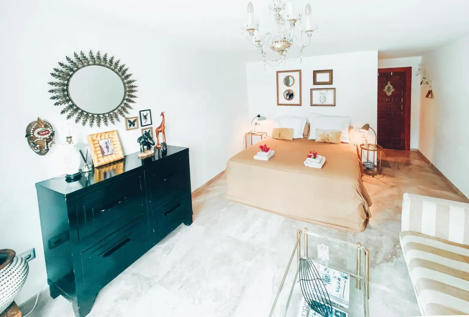 Photo of the whole room, Bed in Finca Mil Estrellas