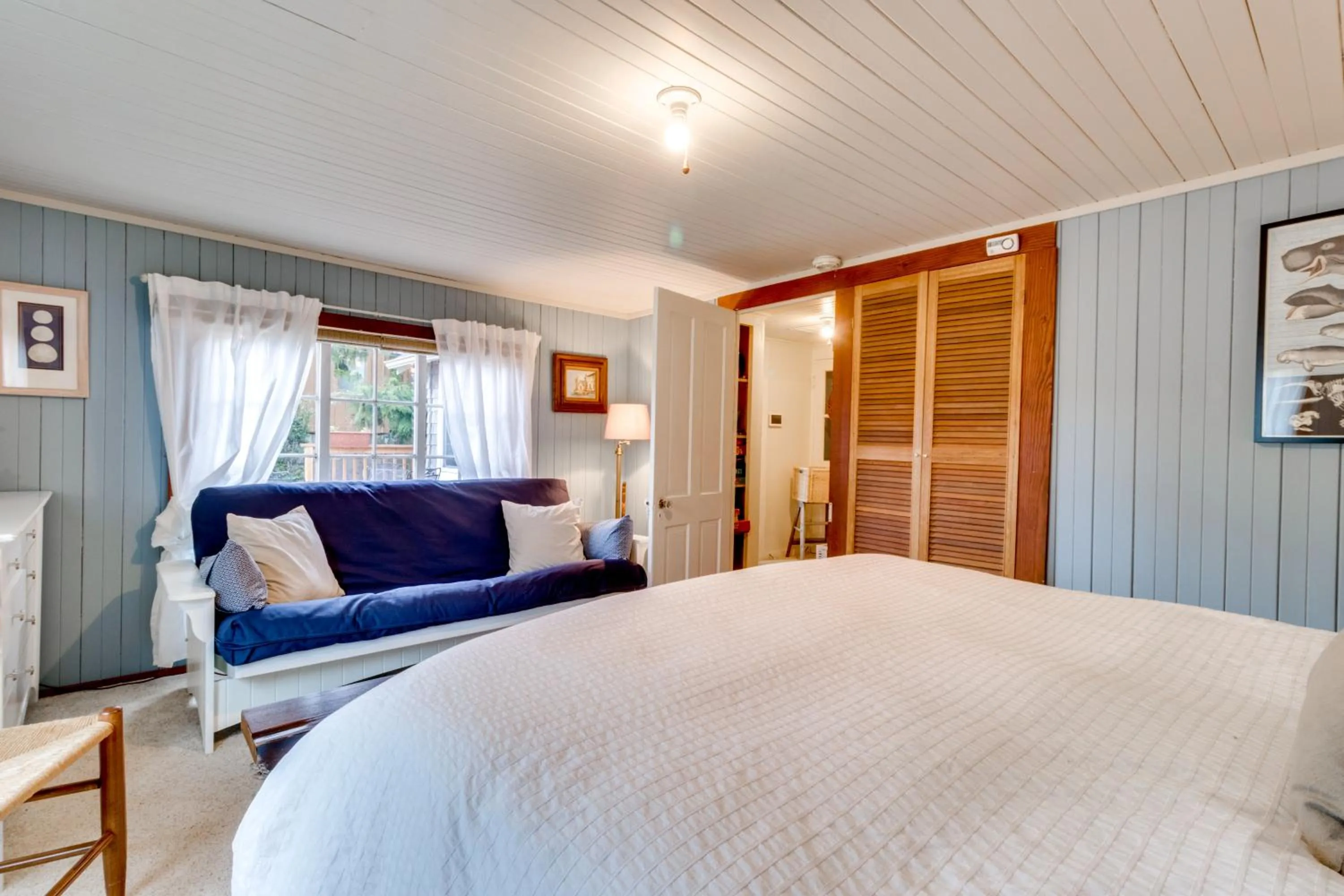 Bed in Garden by the Sea