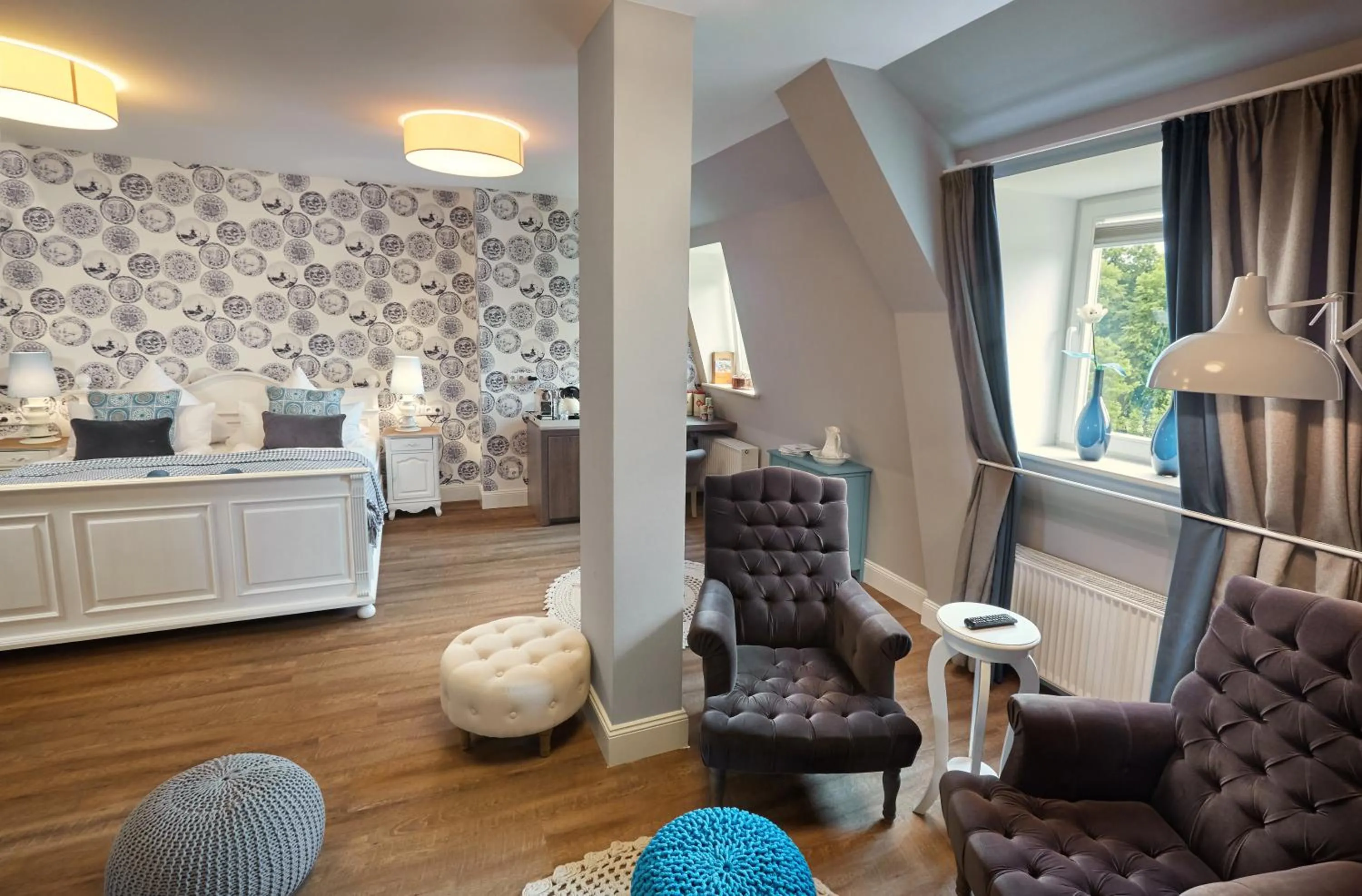 Photo of the whole room in Schloss Kaarz mit Park