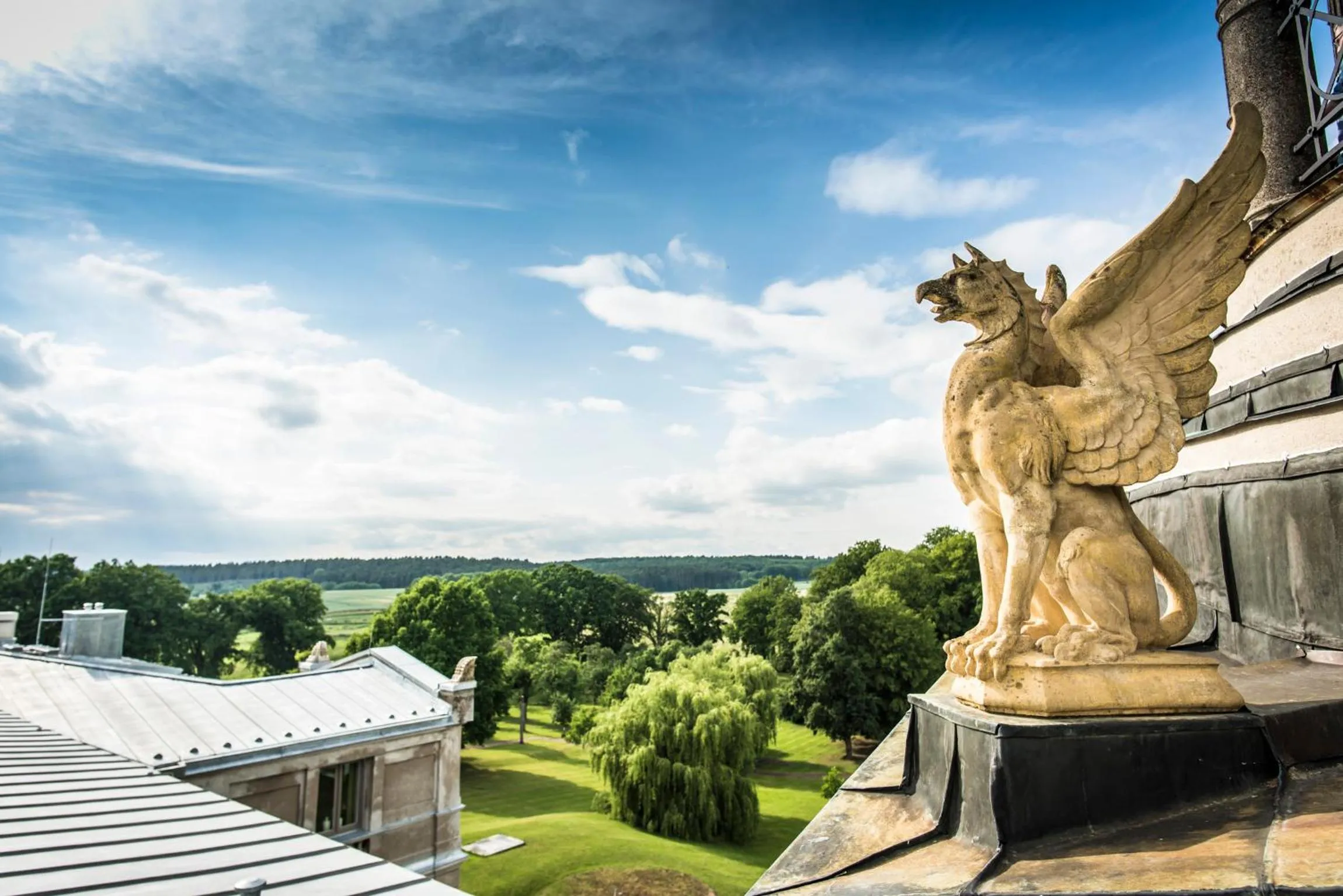 Garden in Schloss Kaarz mit Park