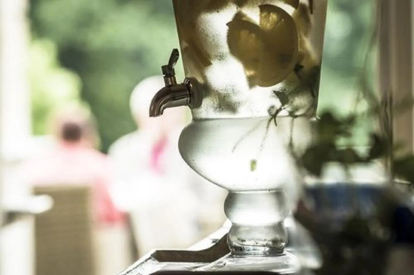 Drinks in Schloss Kaarz mit Park