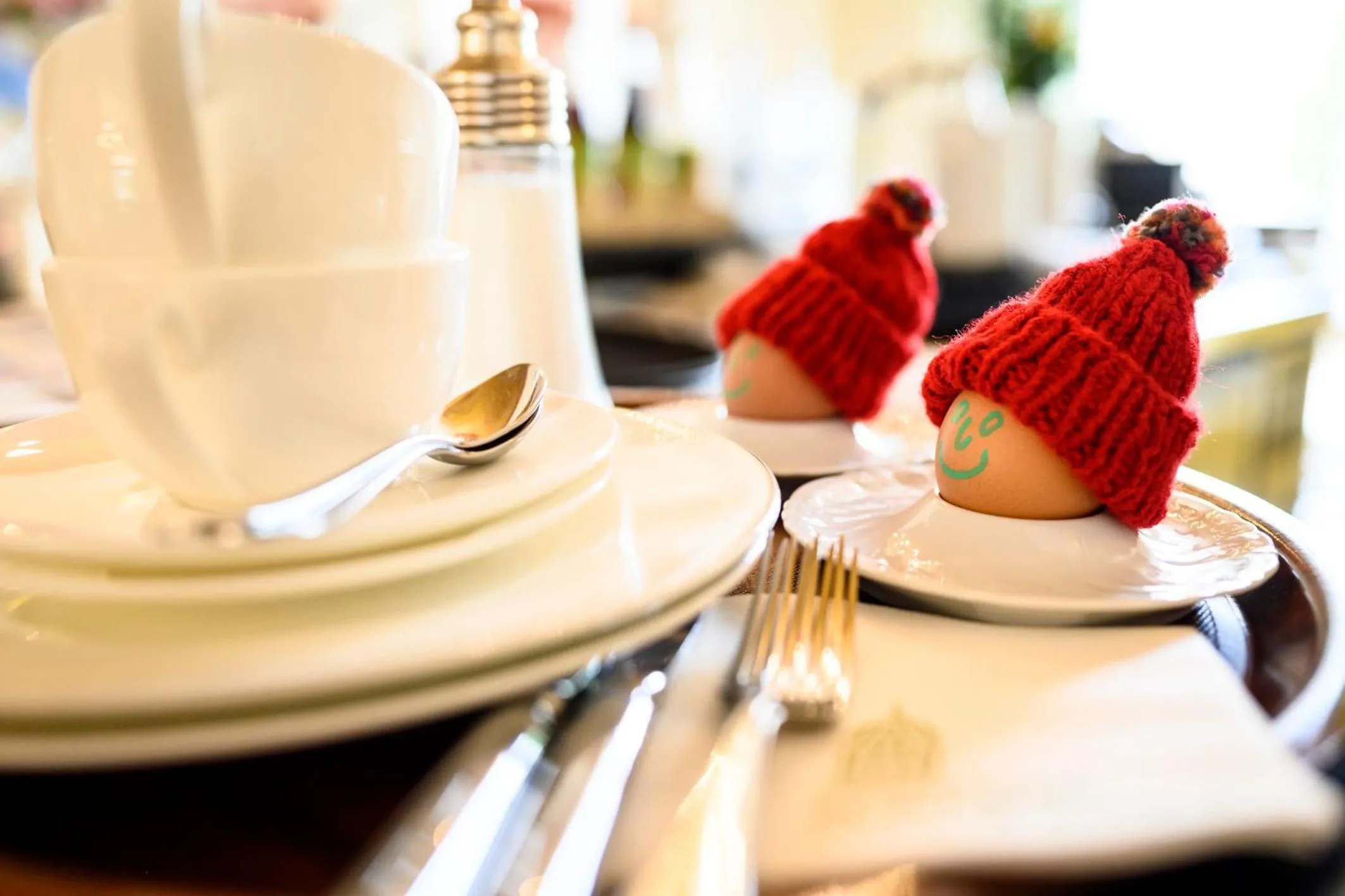 Breakfast in Schloss Kaarz mit Park