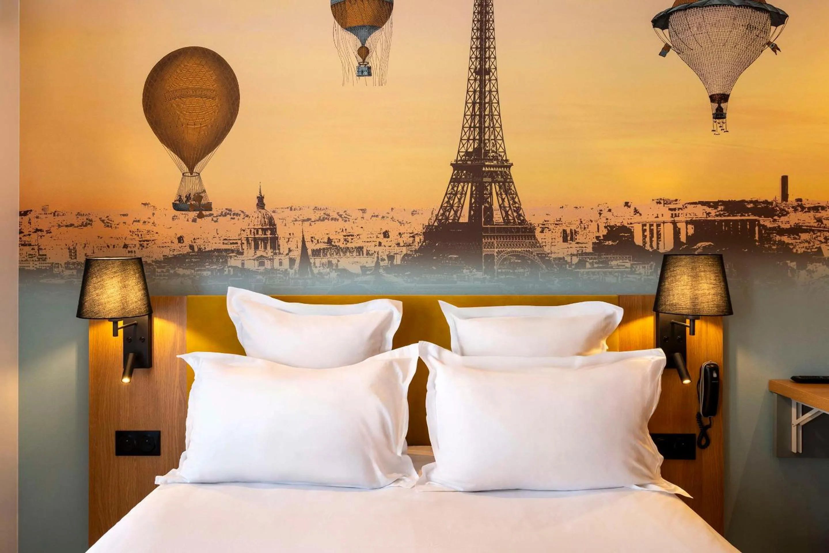 Bedroom, Bed in Hotel Apolonia Paris Mouffetard, Sure Hotel Collection by Best Western