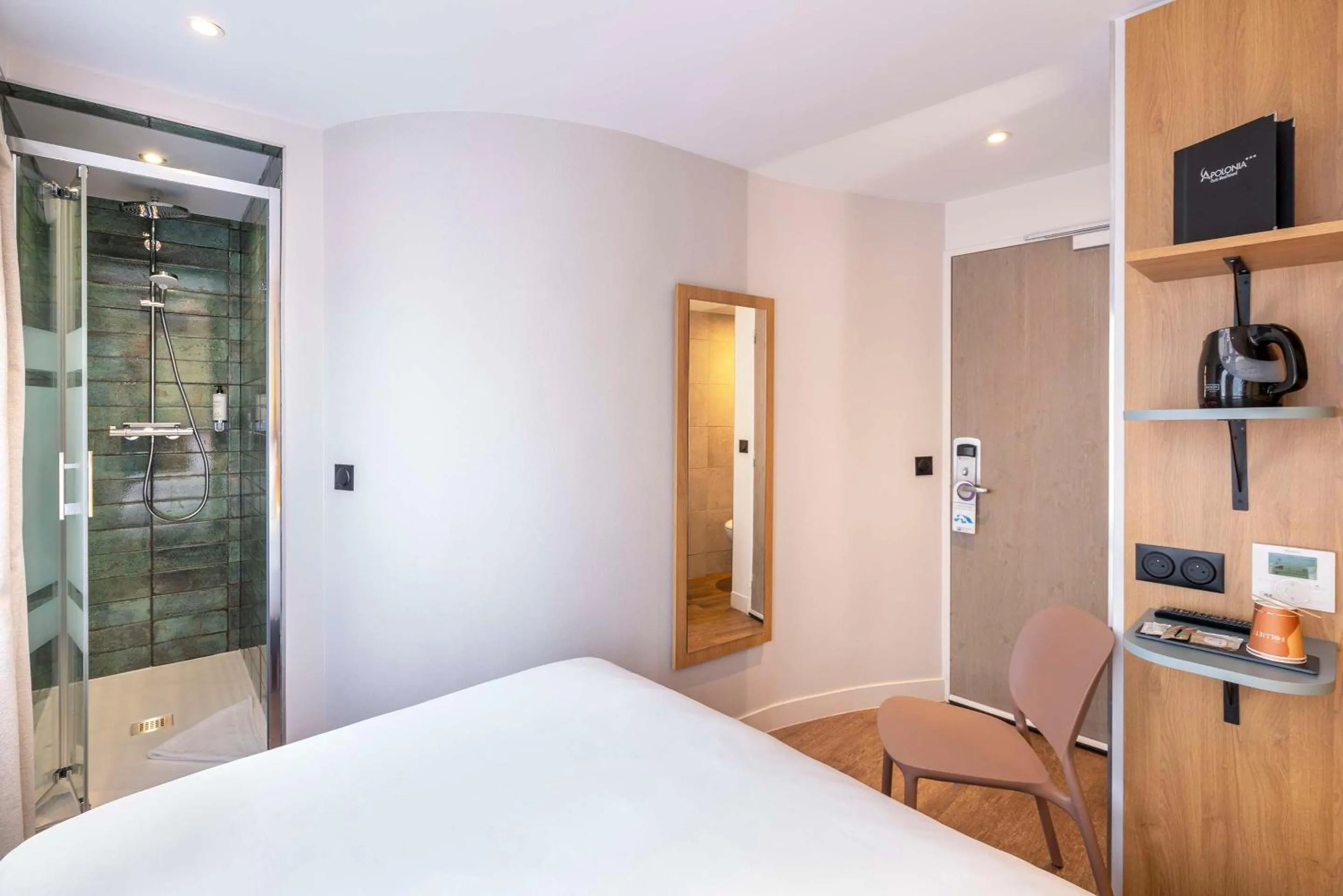 Bedroom, Bed in Hotel Apolonia Paris Mouffetard, Sure Hotel Collection by Best Western