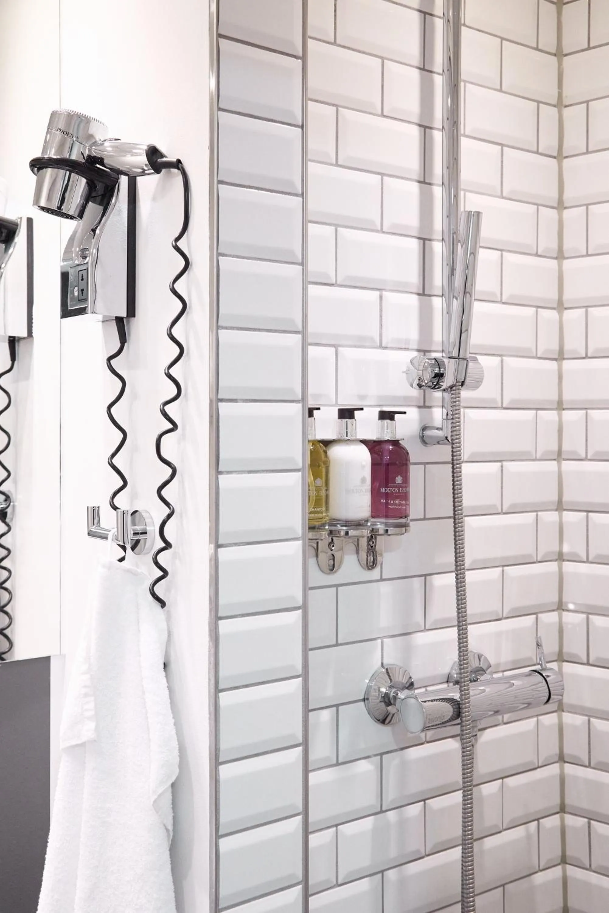 Shower in Andersen Boutique Hotel