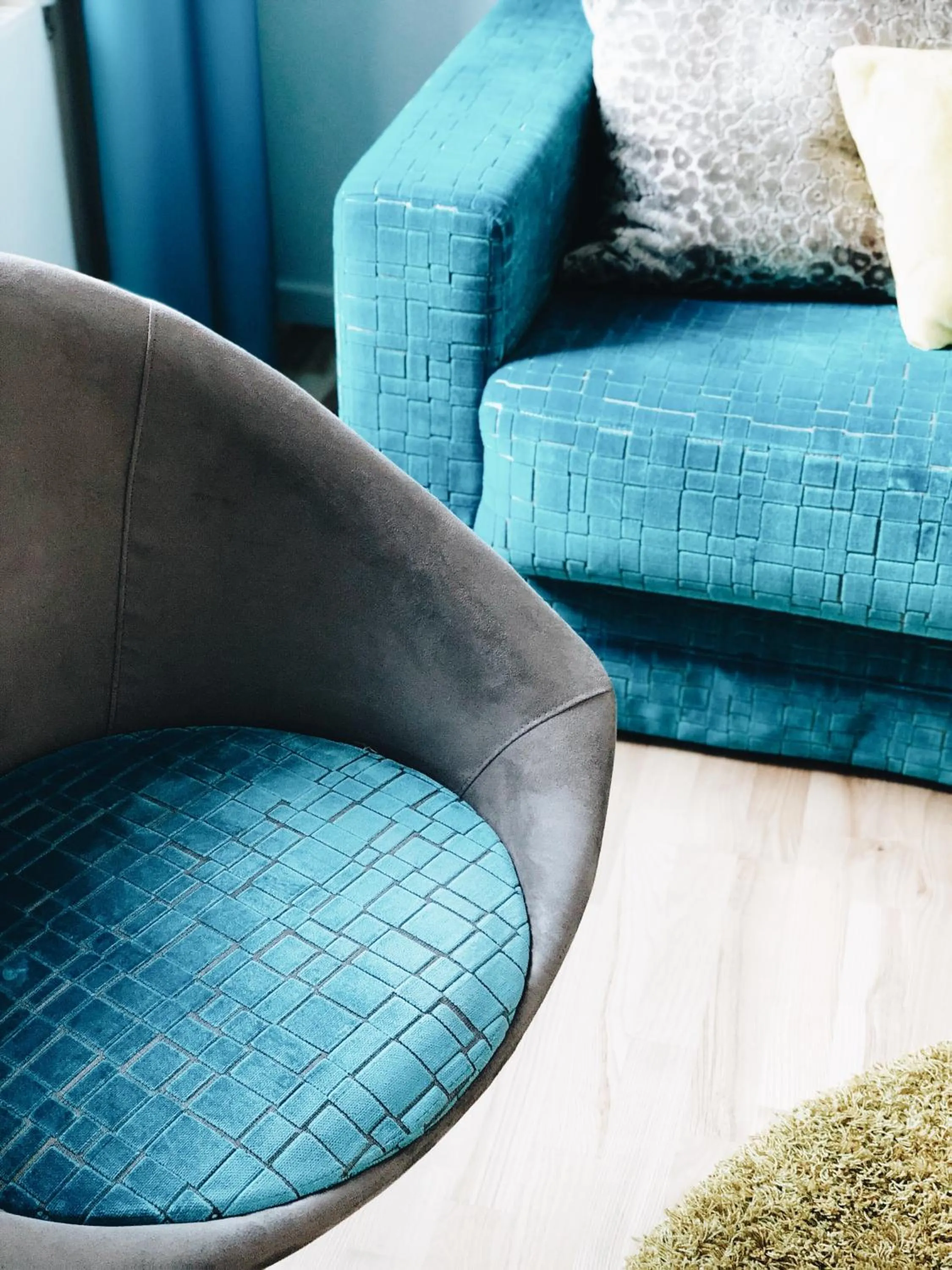 Seating area in Andersen Boutique Hotel