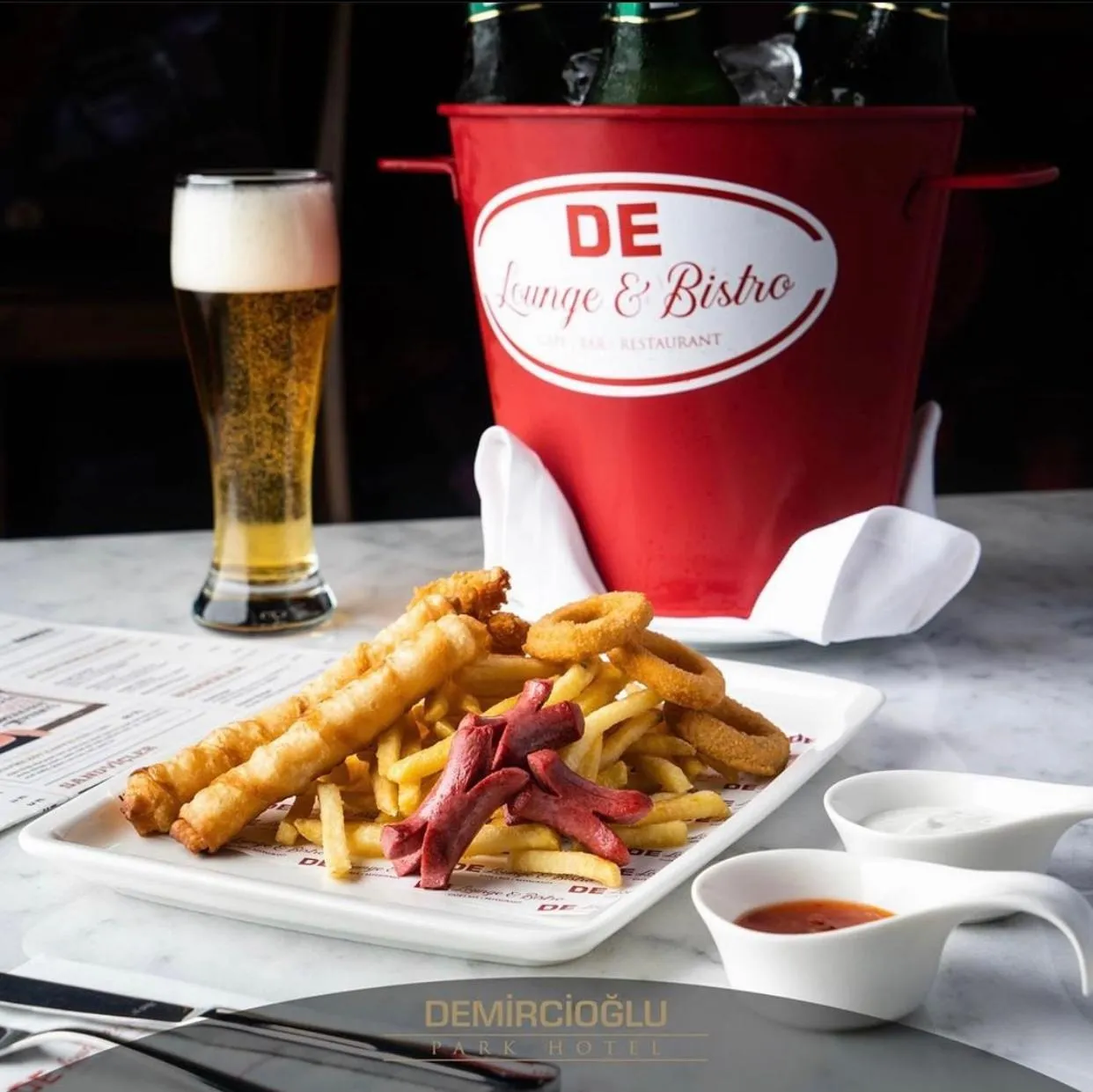 Food and drinks in Demircioğlu Park Hotel