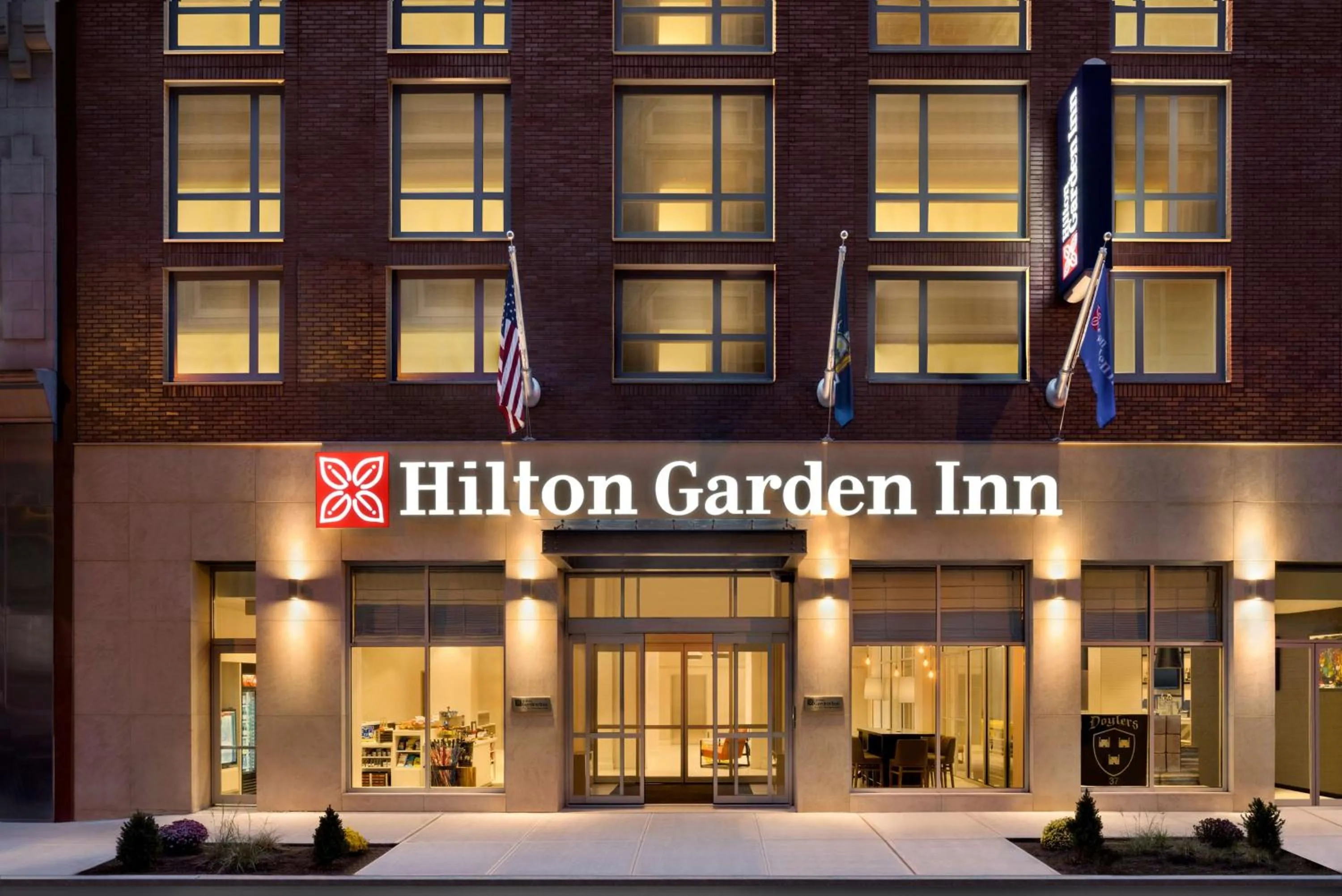 Property building in Hilton Garden Inn New York Times Square South