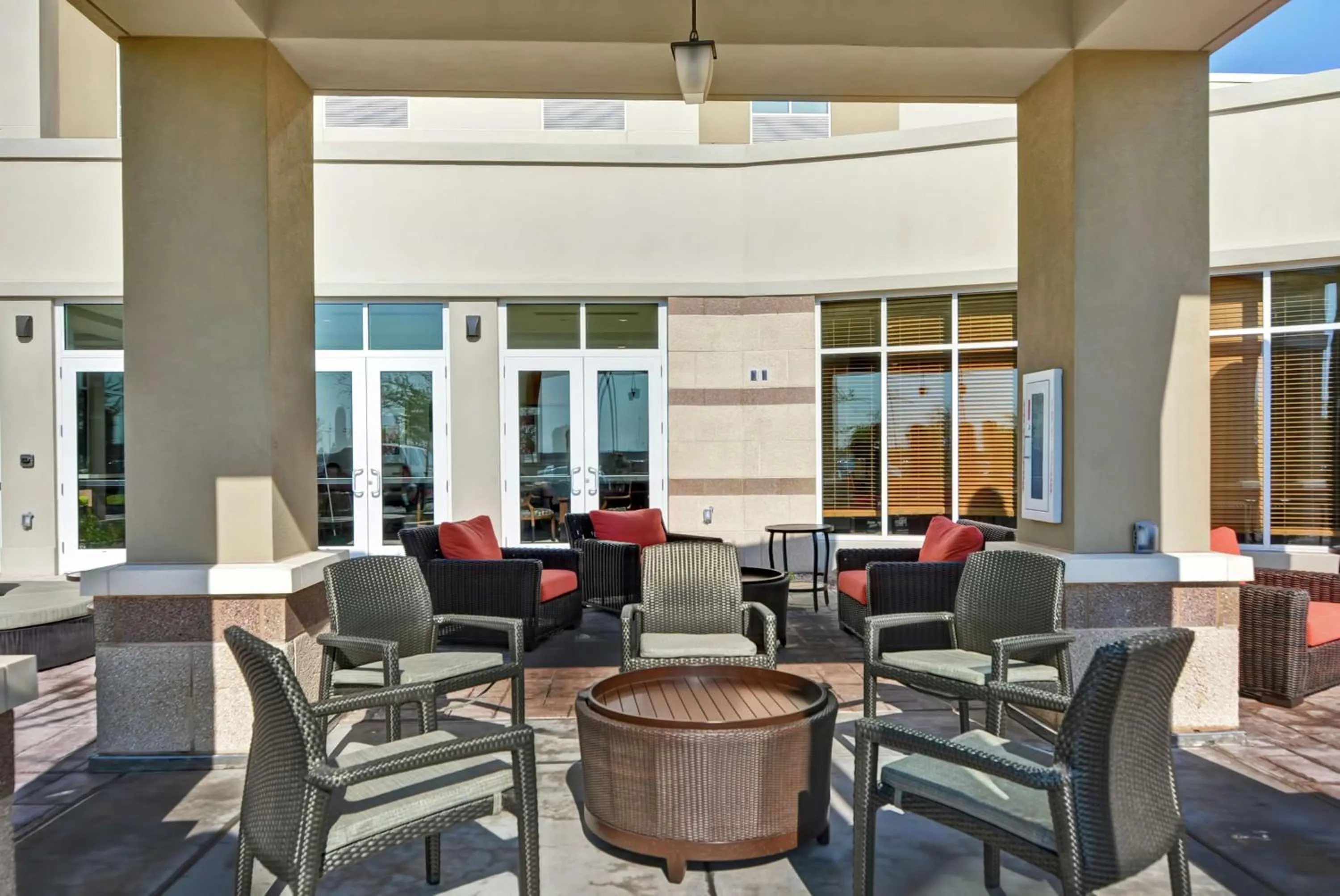 Patio in Hilton Garden Inn By Hilton Phoenix/Tempe Asu Area, Az