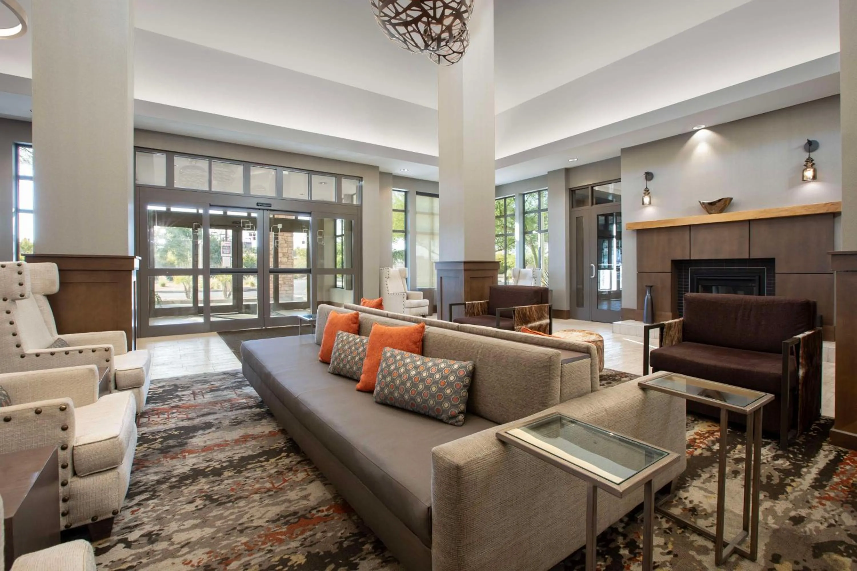 Lobby or reception in Hilton Garden Inn Phoenix-Tempe University Research Park, Az