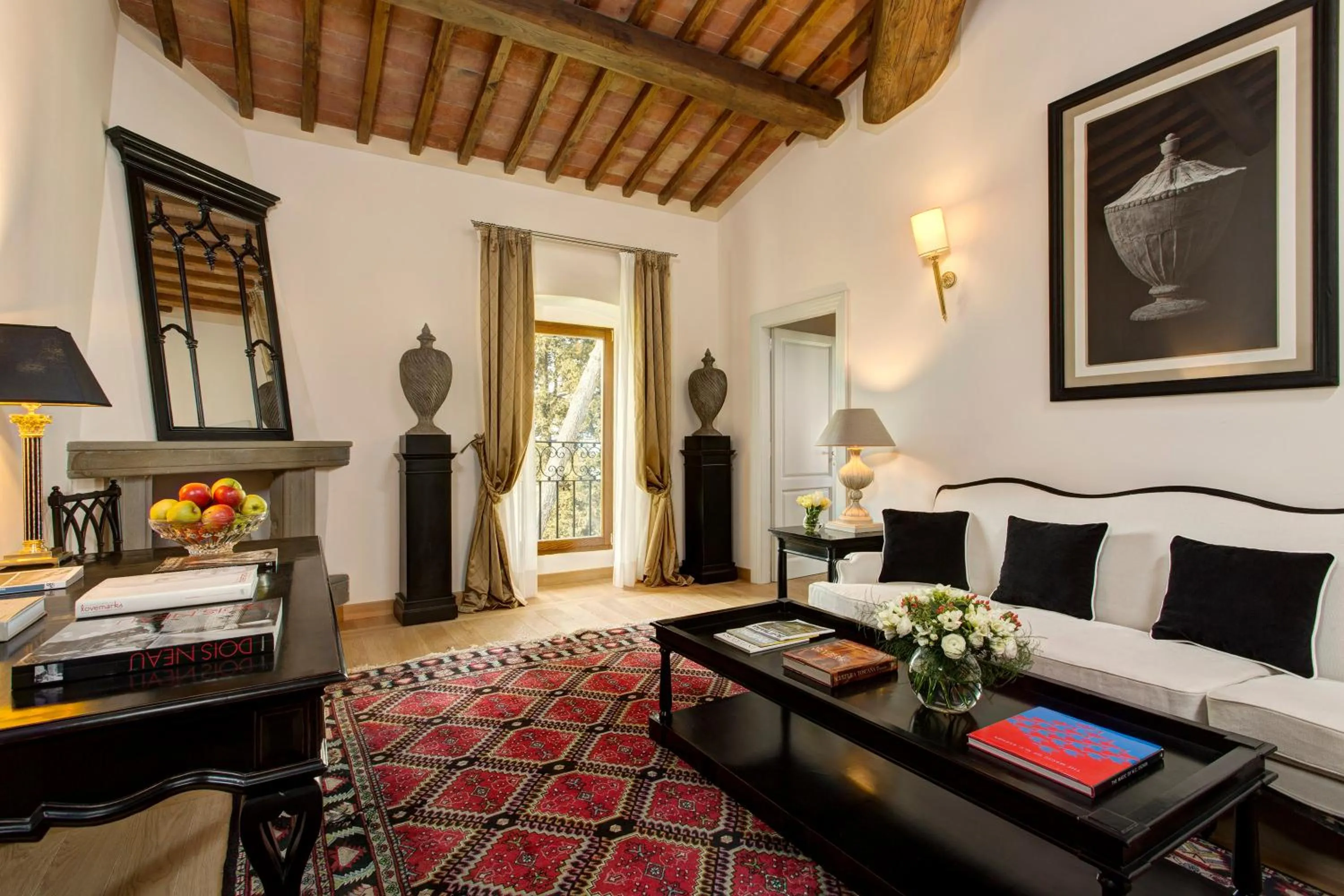 Living room in Villa Le Calvane
