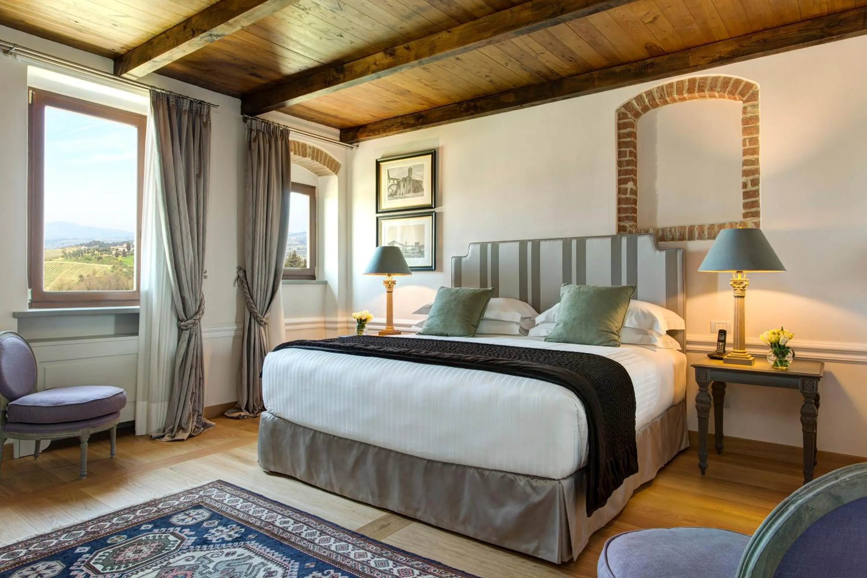 Day, Bed in Villa Le Calvane