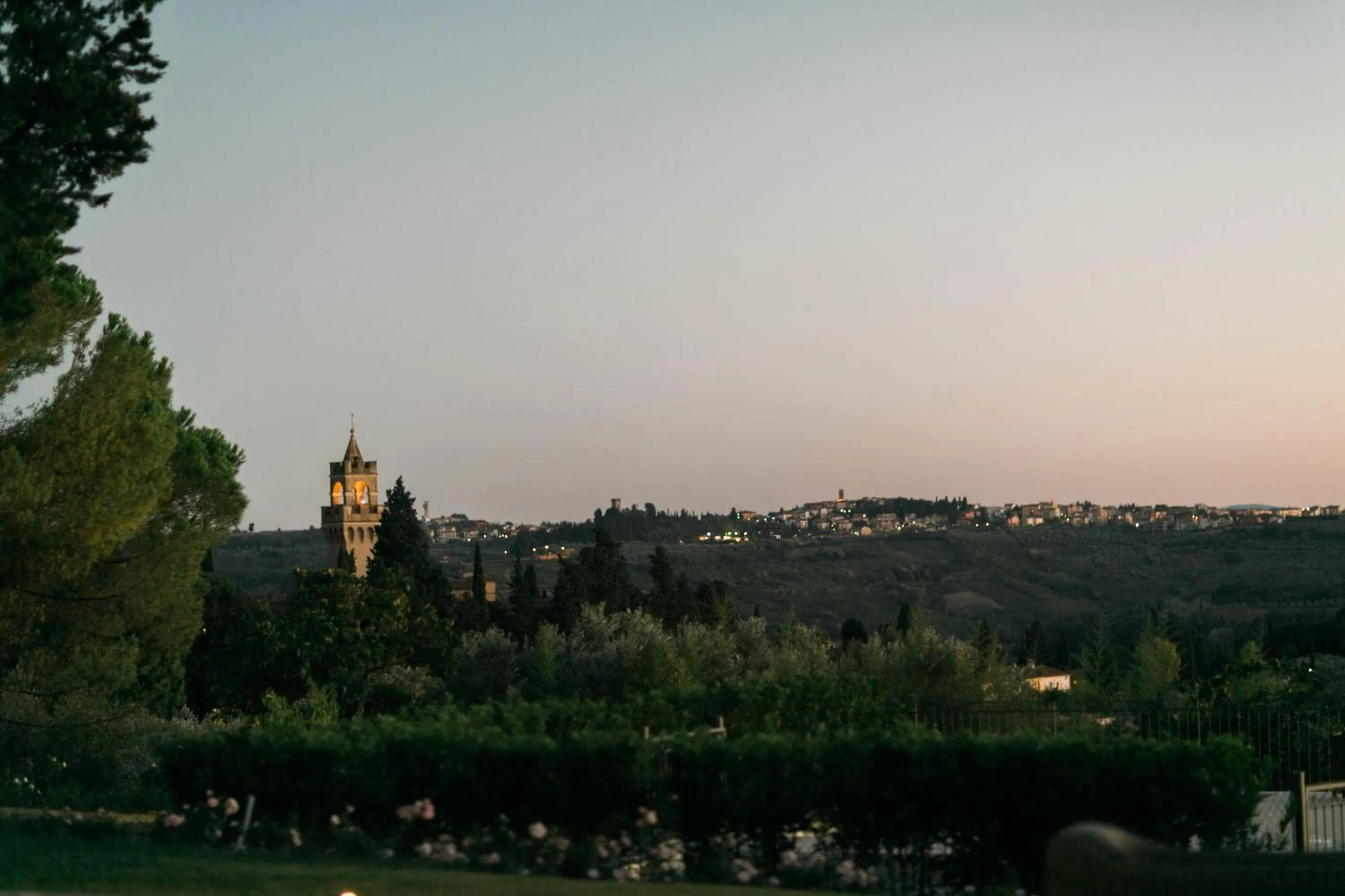 Garden in Villa Le Calvane