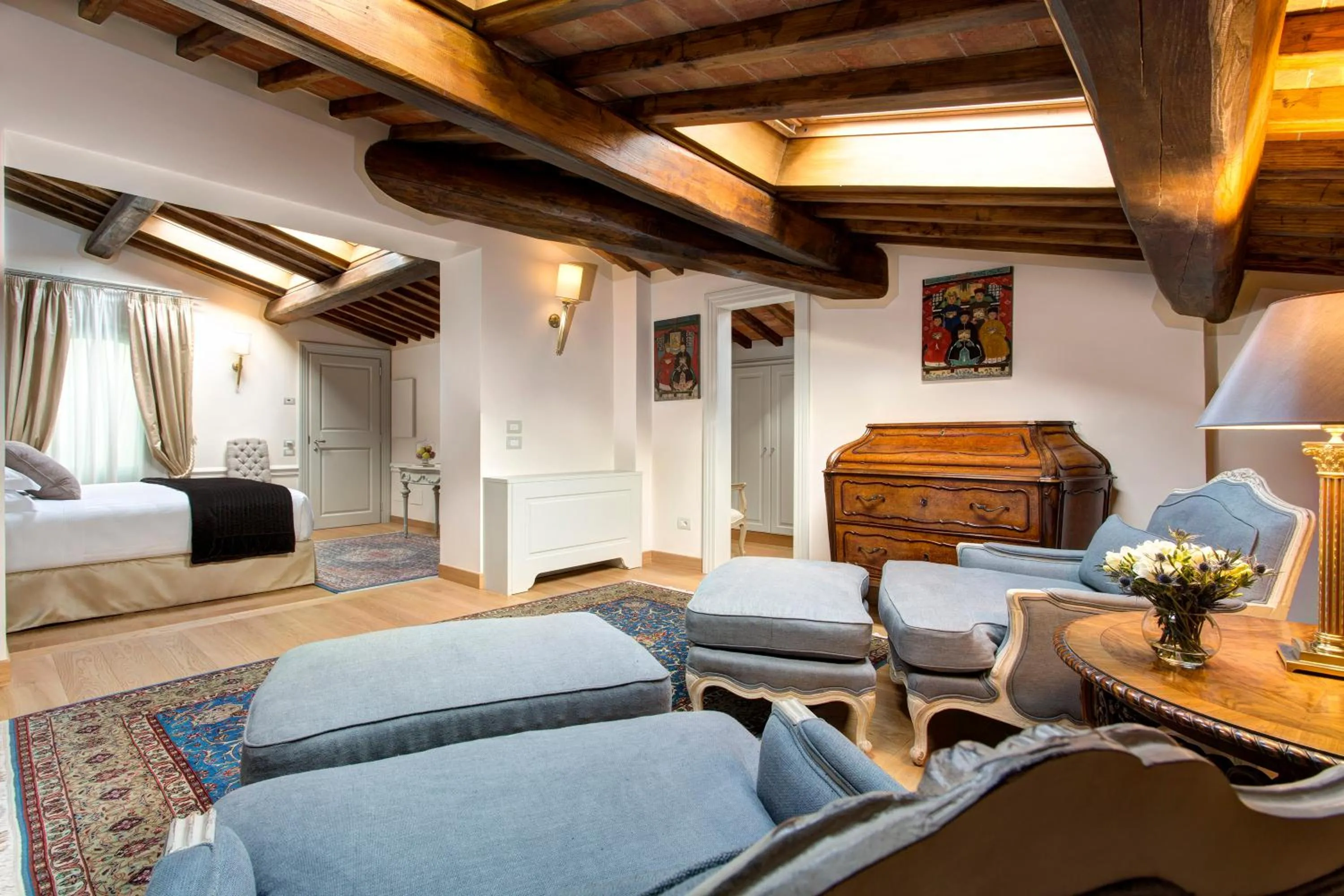 Photo of the whole room, Bed in Villa Le Calvane
