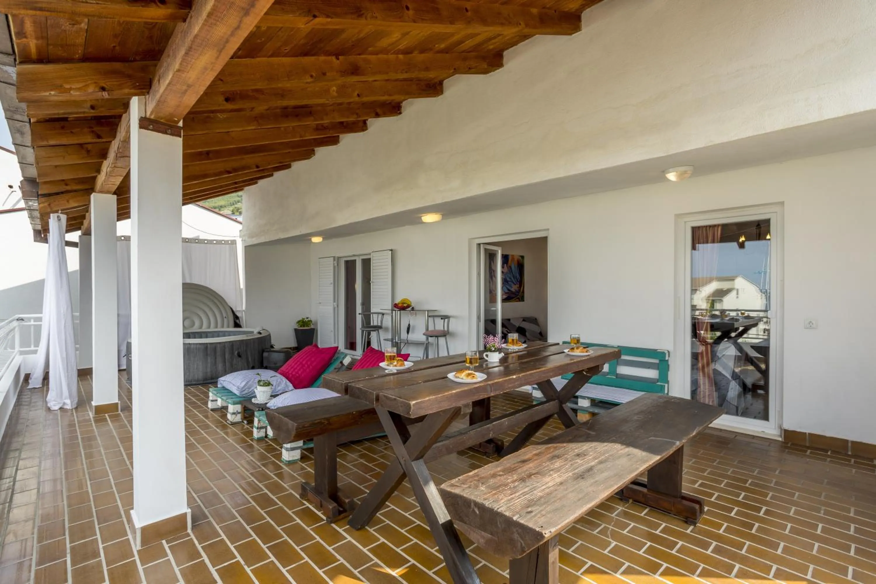 Balcony/Terrace in Apartments Keko