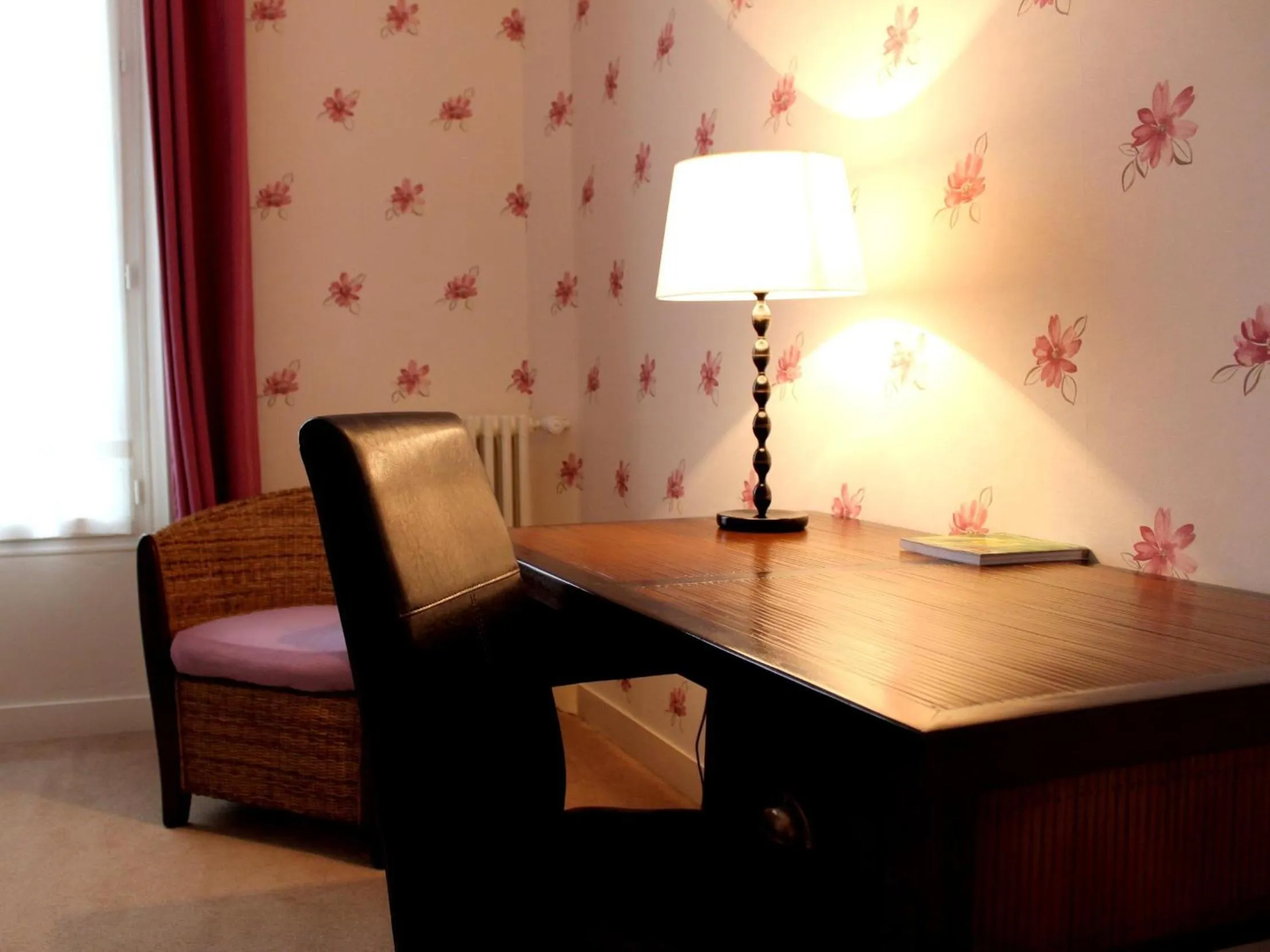 Decorative detail in Hotel Les Aubépines