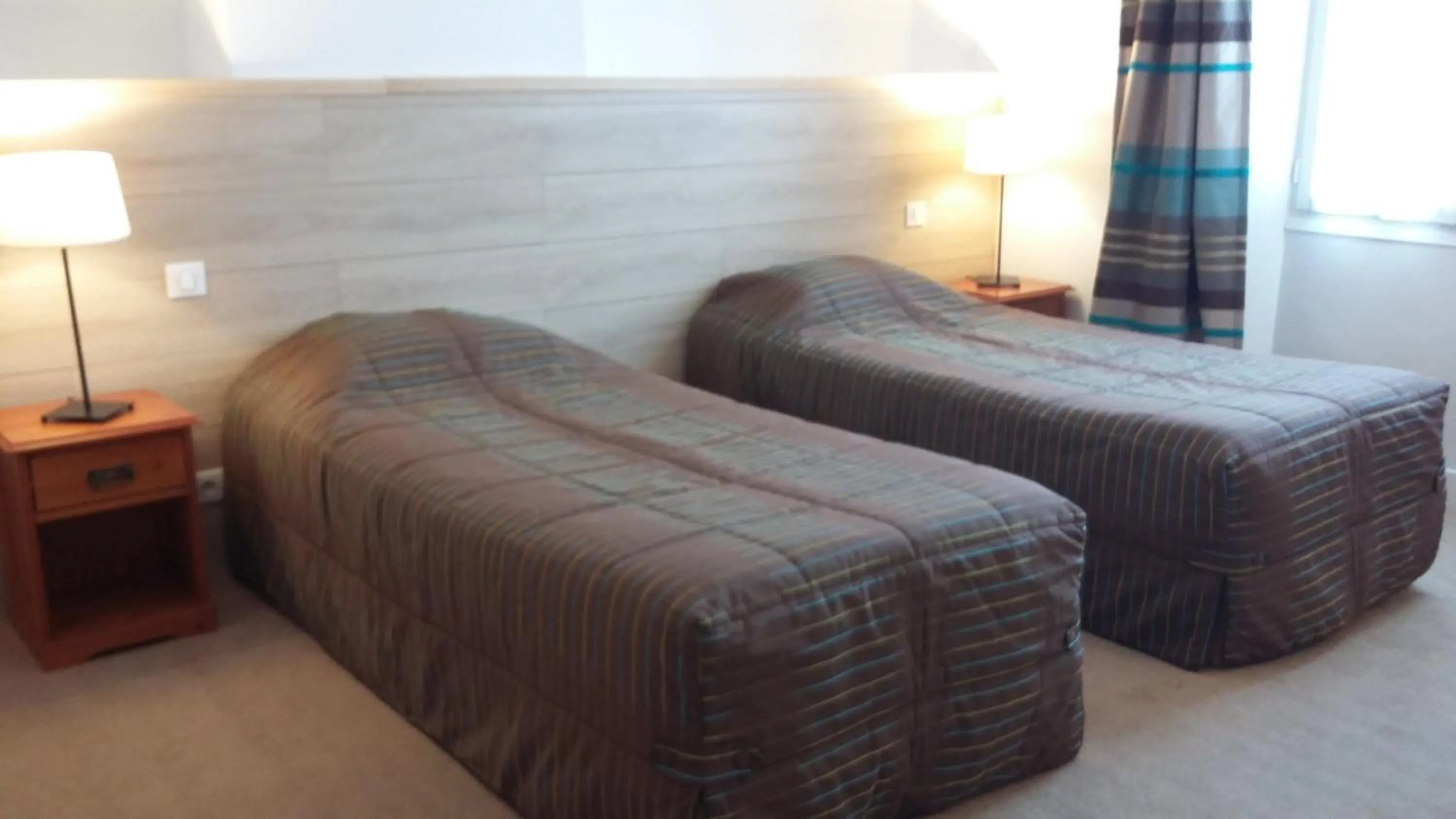 Photo of the whole room, Bed in Hotel Les Aubépines