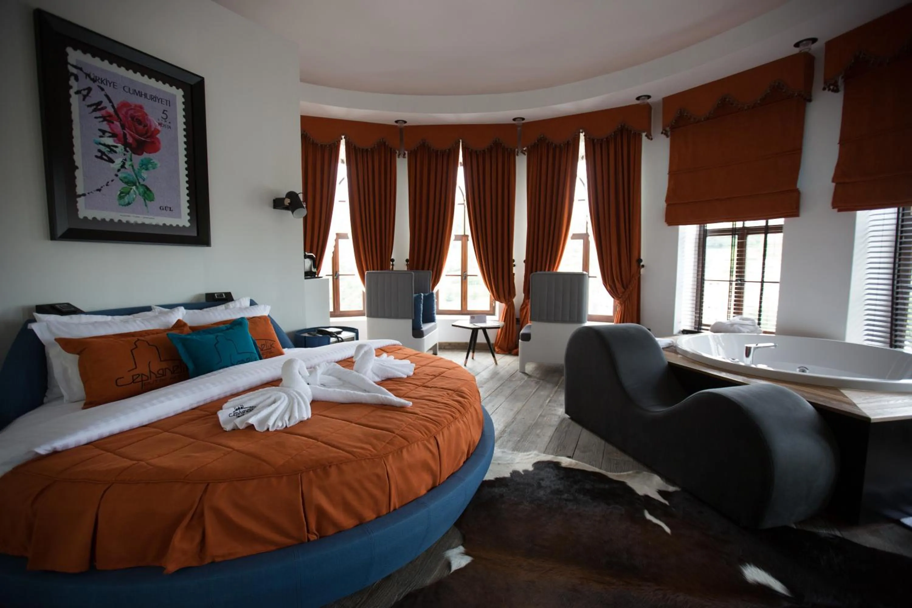 Decorative detail in Cephanelik Butik Hotel