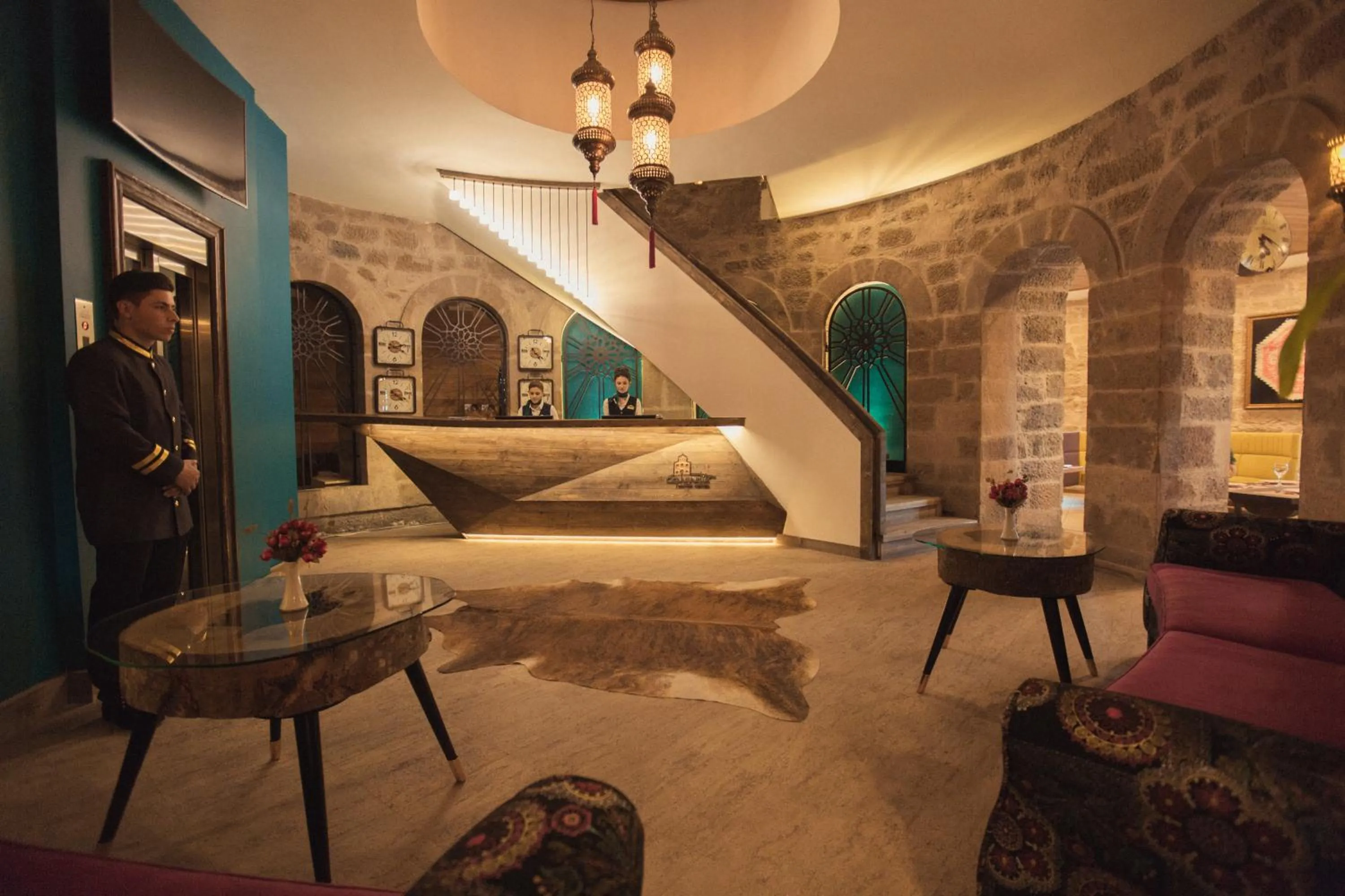 Lobby or reception in Cephanelik Butik Hotel