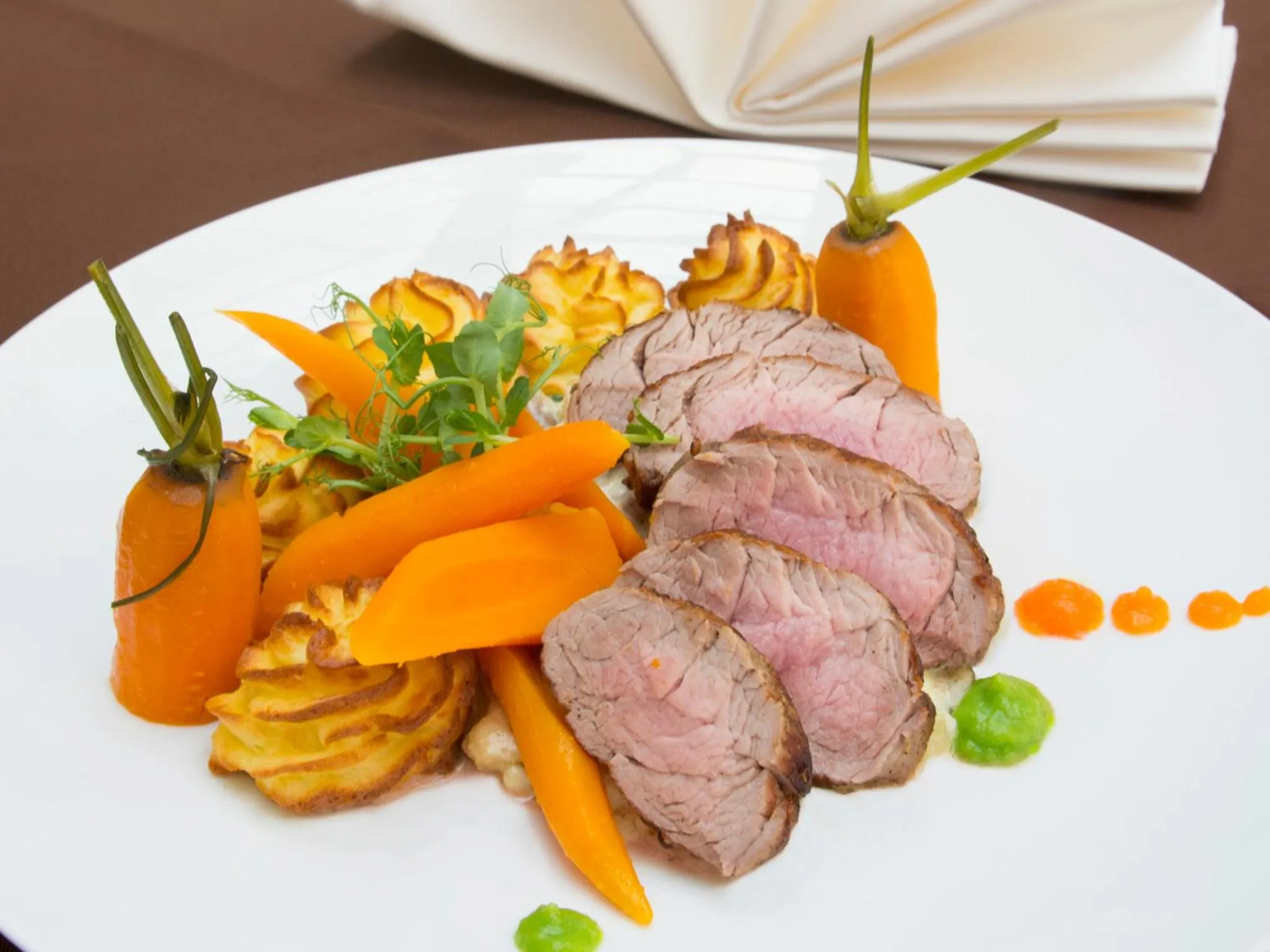 Food close-up in Hotel Restauracja Autos