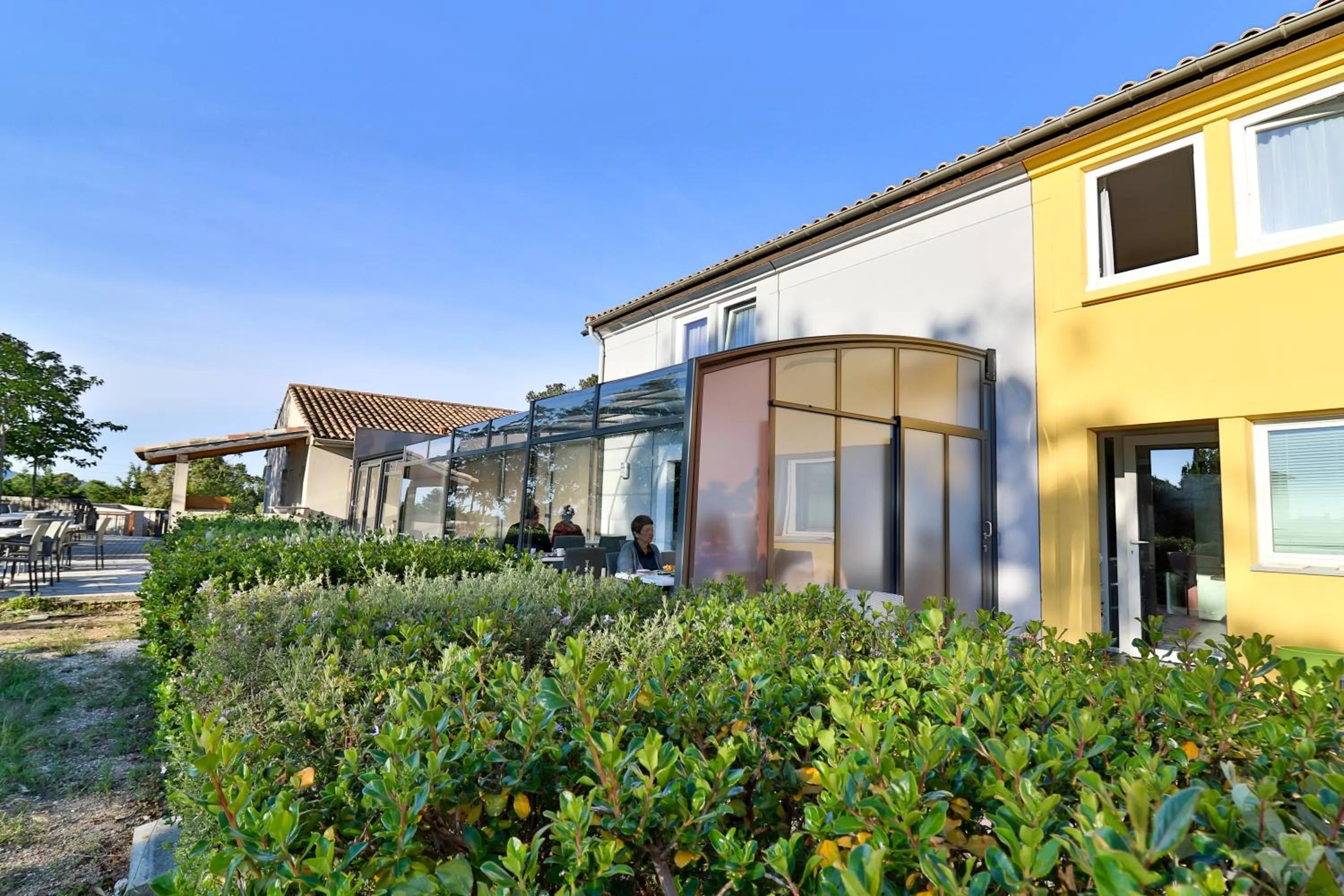 Property building in Hotel Le Coudon