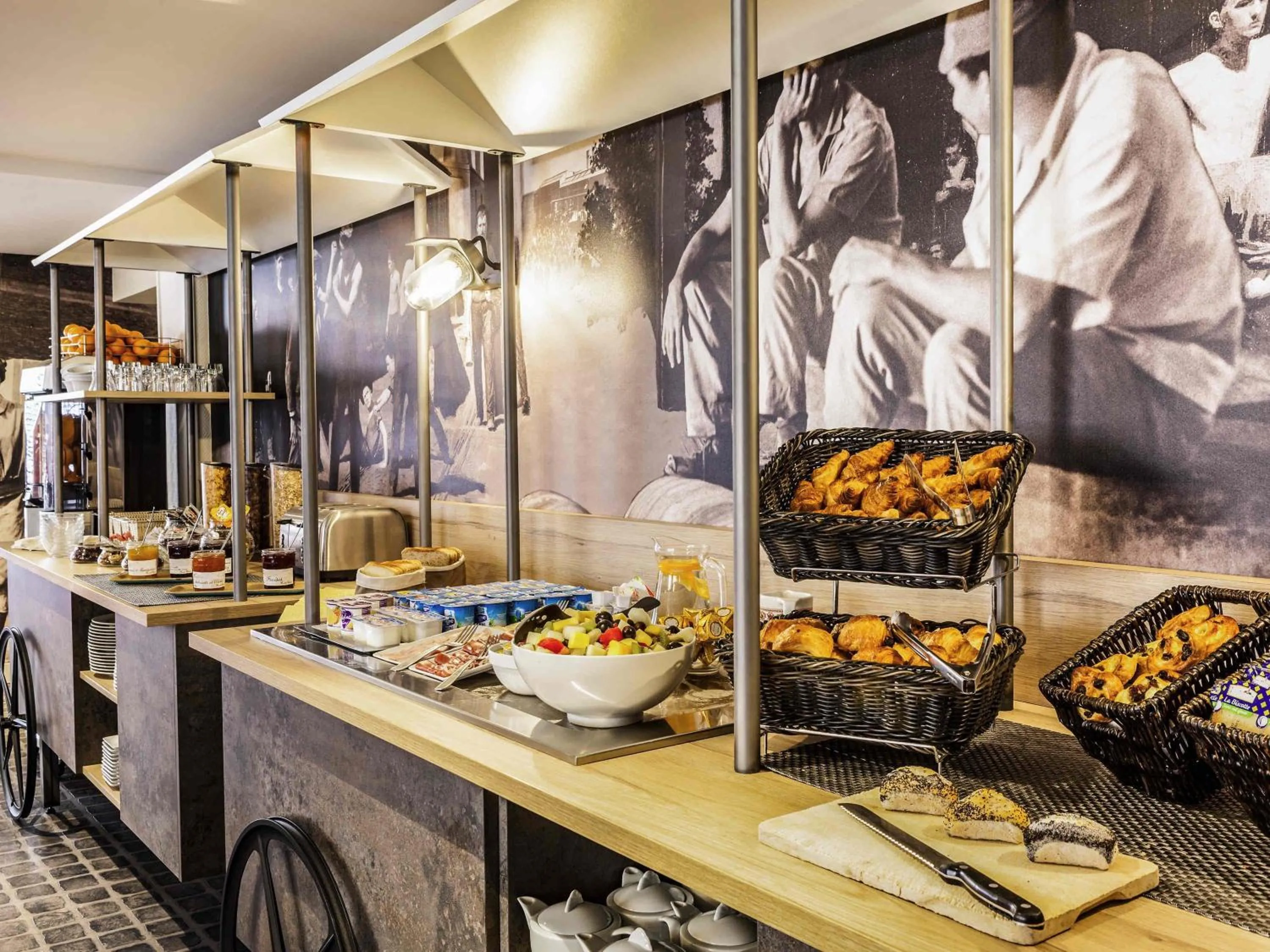 Breakfast in ibis Styles Paris Mairie De Clichy