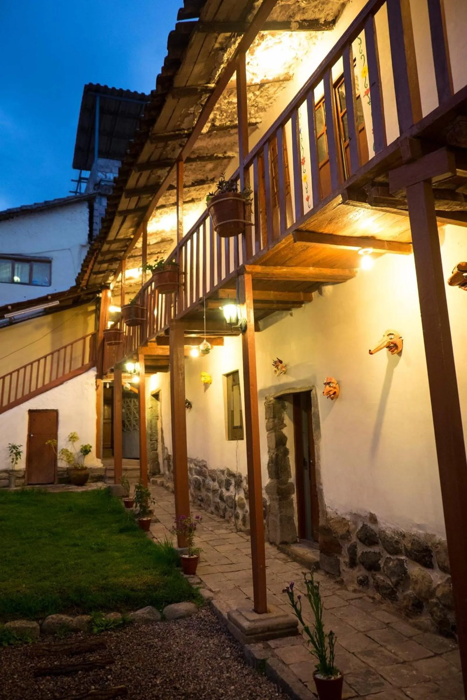 Patio in Gringo Bill's Cusco