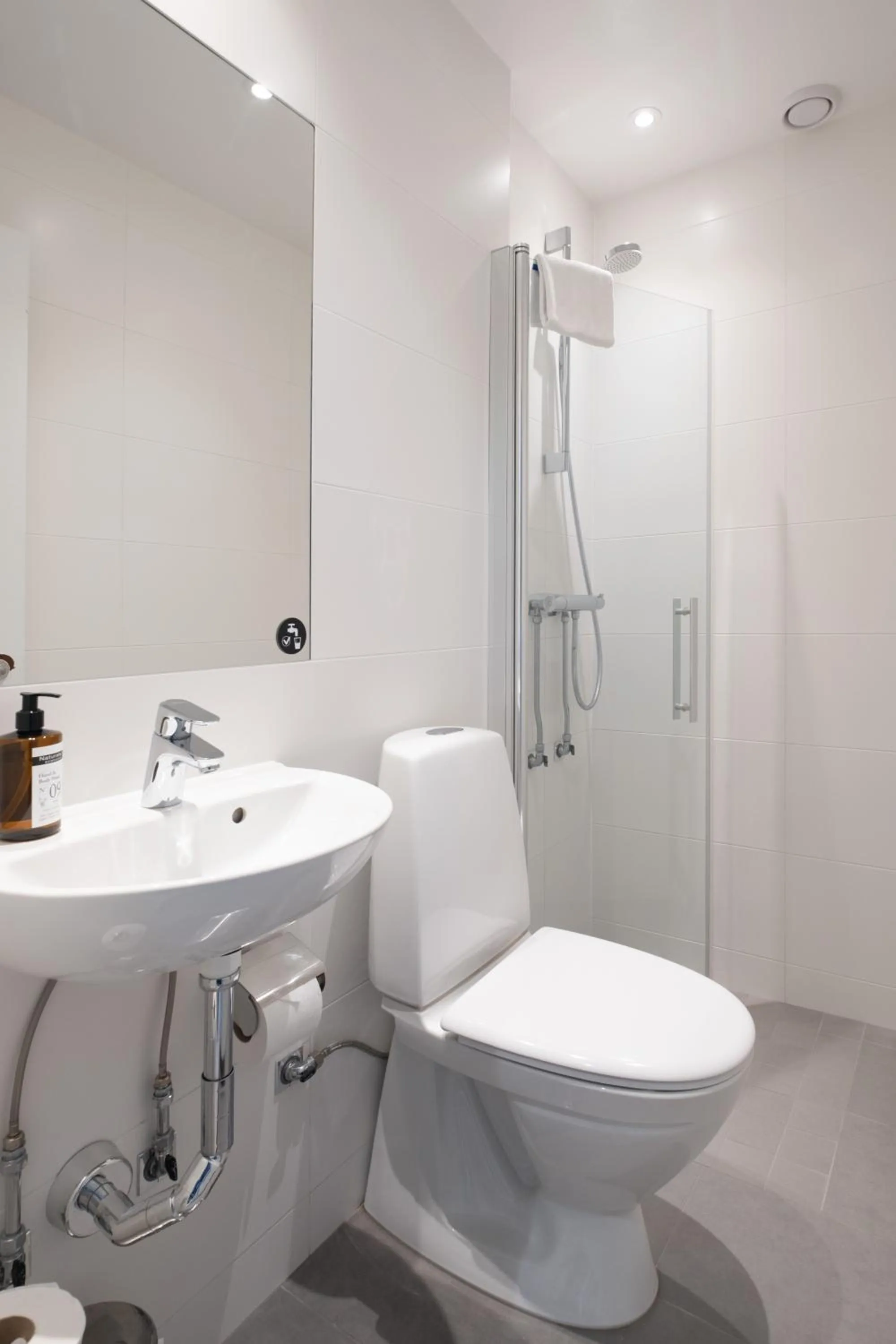 Shower in Go Hotel Østerport