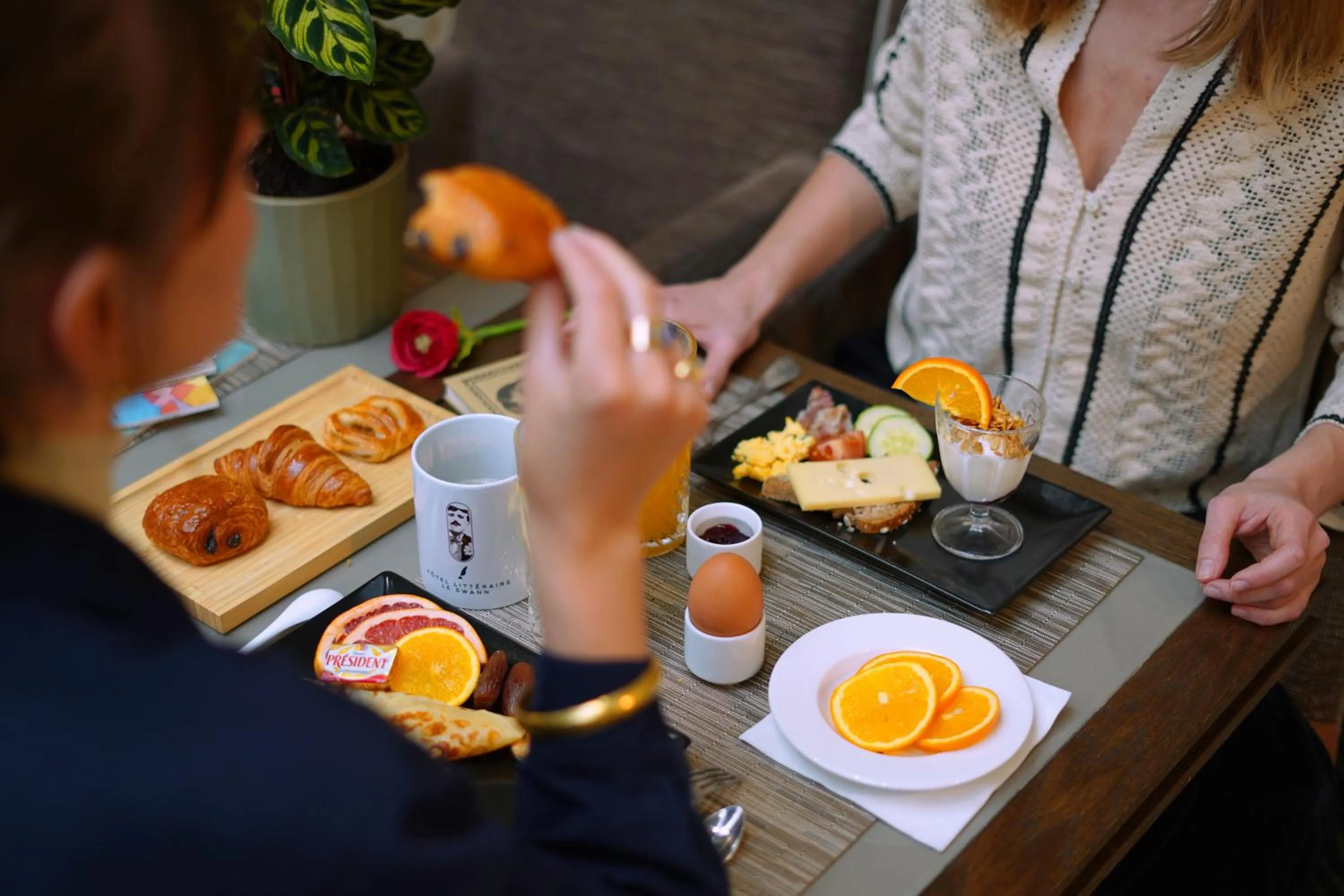 Continental breakfast in Hotel Litteraire Le Swann, BW Premier Collection