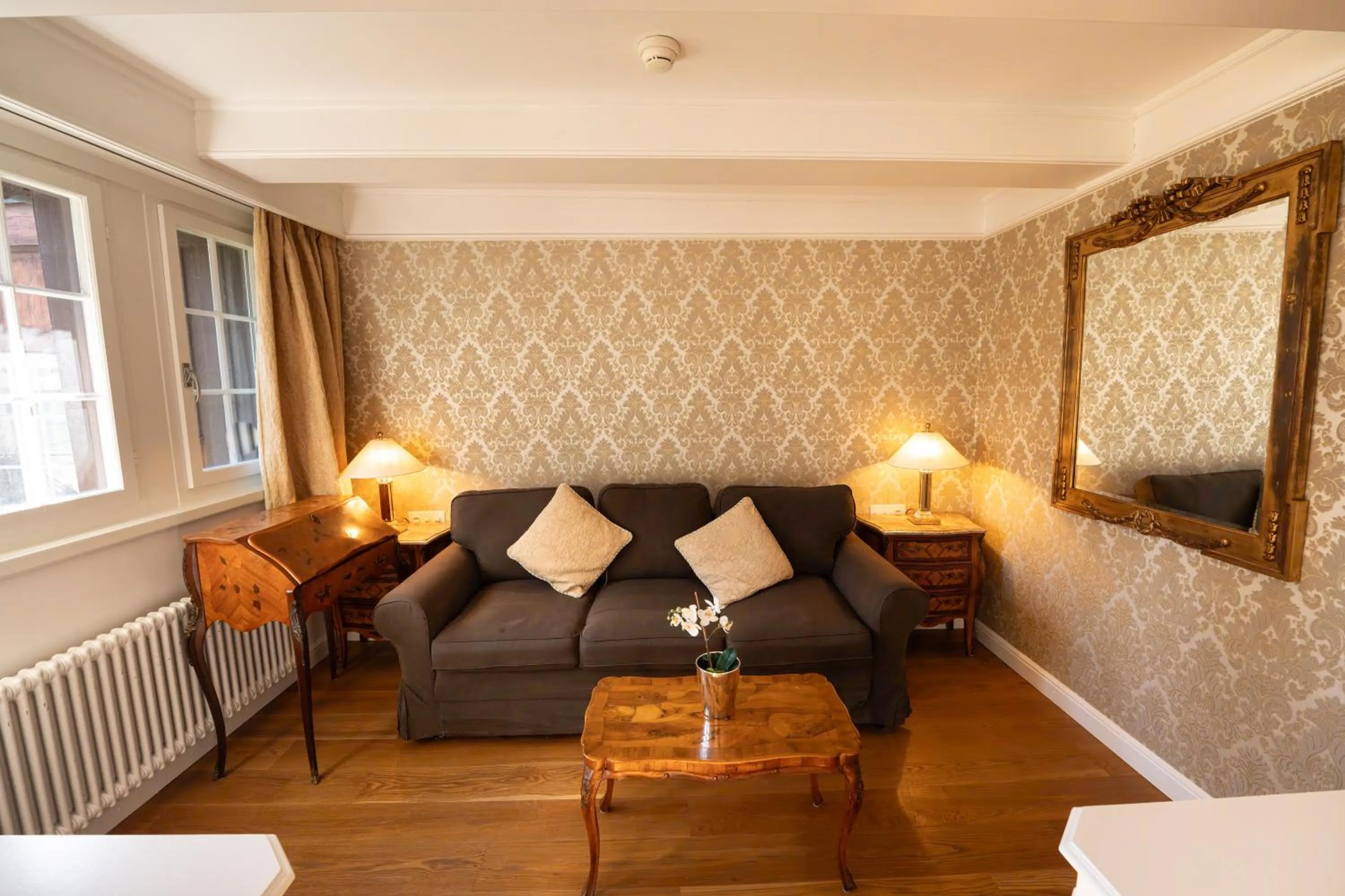 Bed in Hotel Porto Sofie Gottlieben