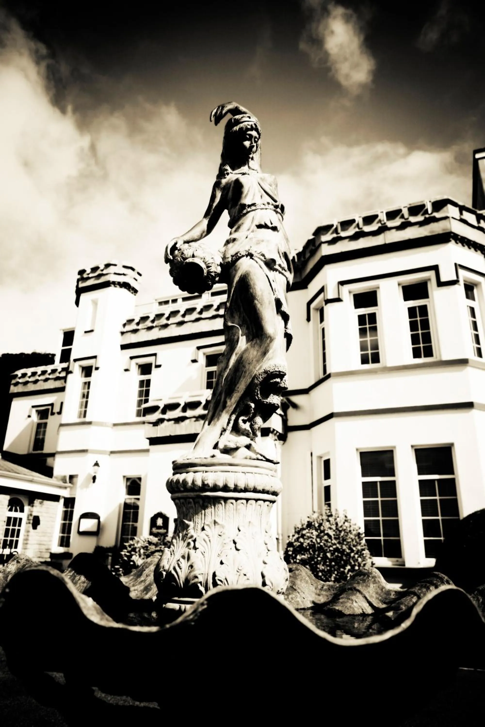 Decorative detail in Stradey Park Hotel