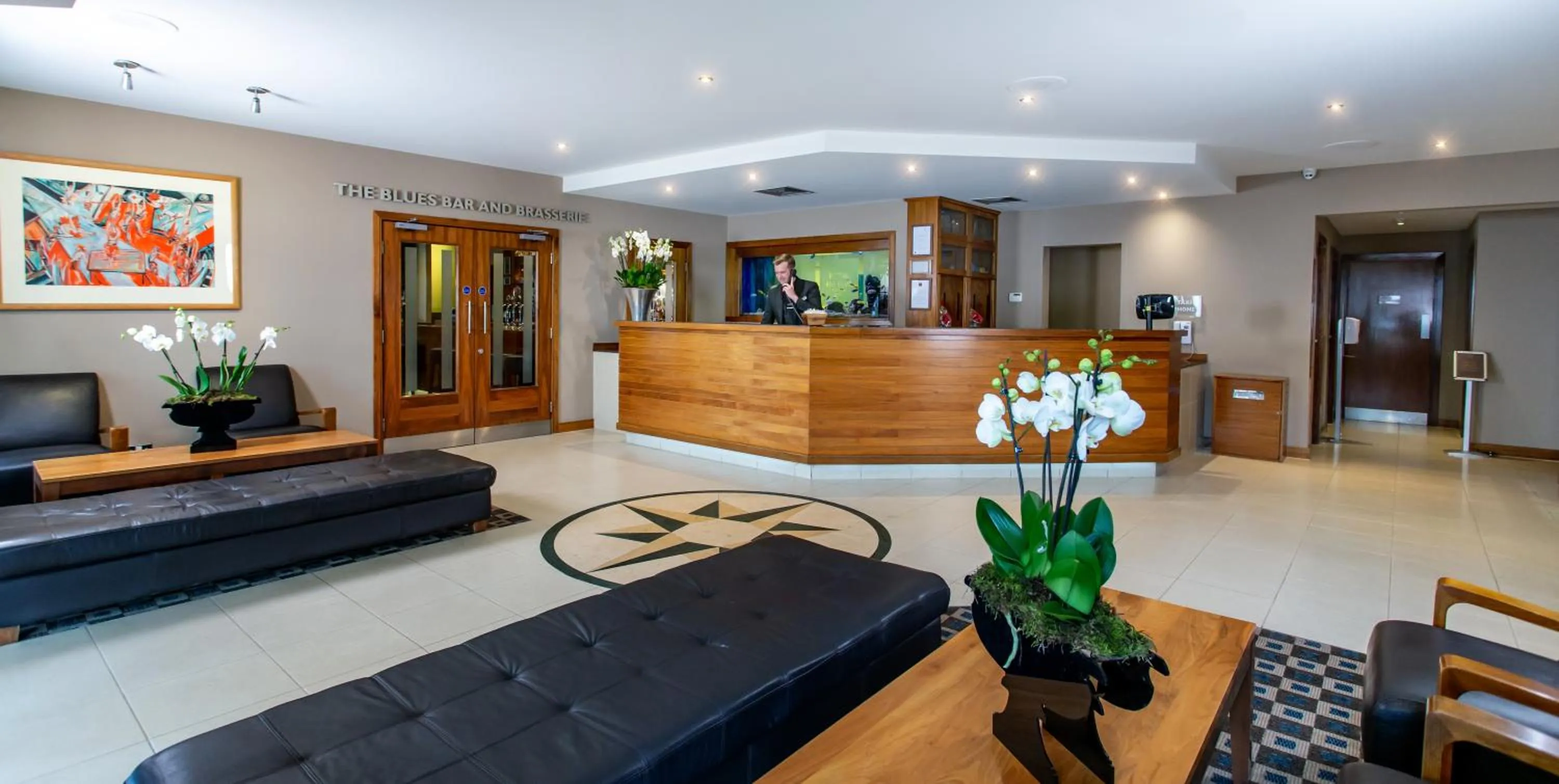 Lobby or reception in The Big Blue Hotel - Blackpool Pleasure Beach