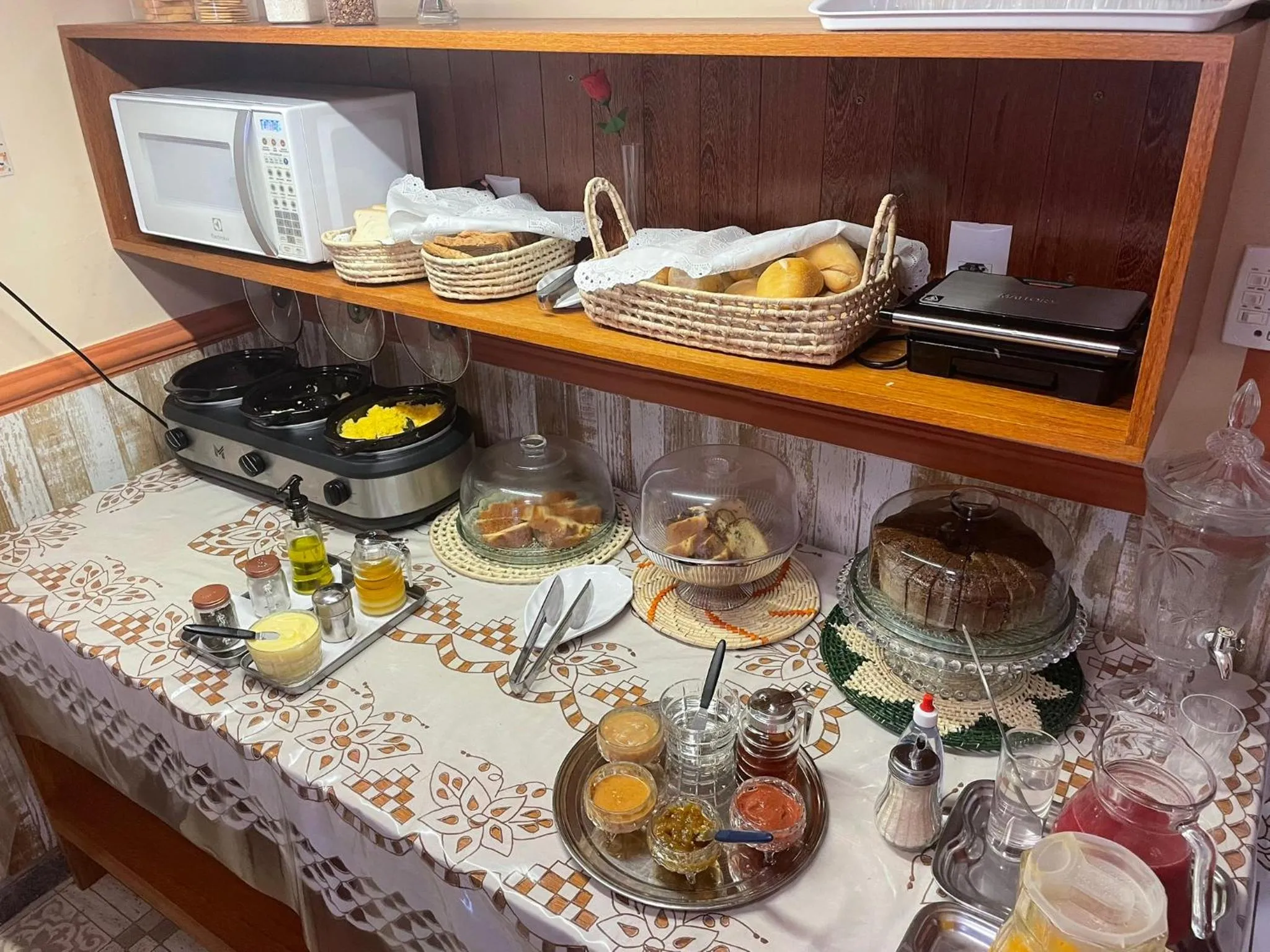 Dining area in Refúgio Pousada Fortaleza