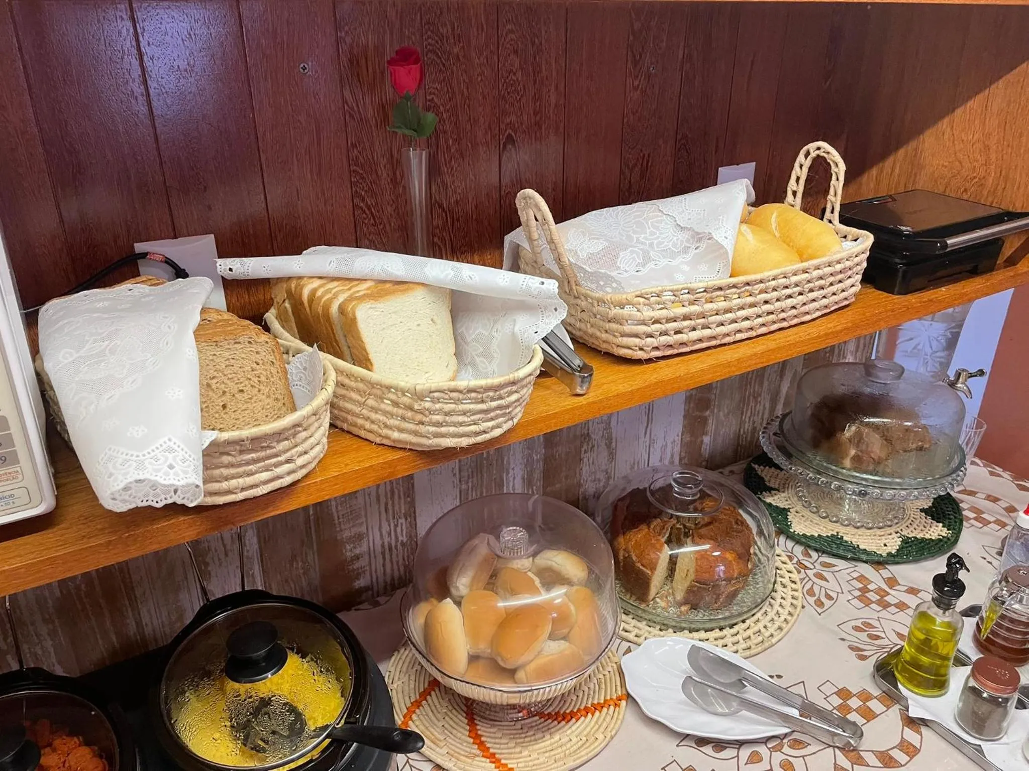 Breakfast in Refúgio Pousada Fortaleza