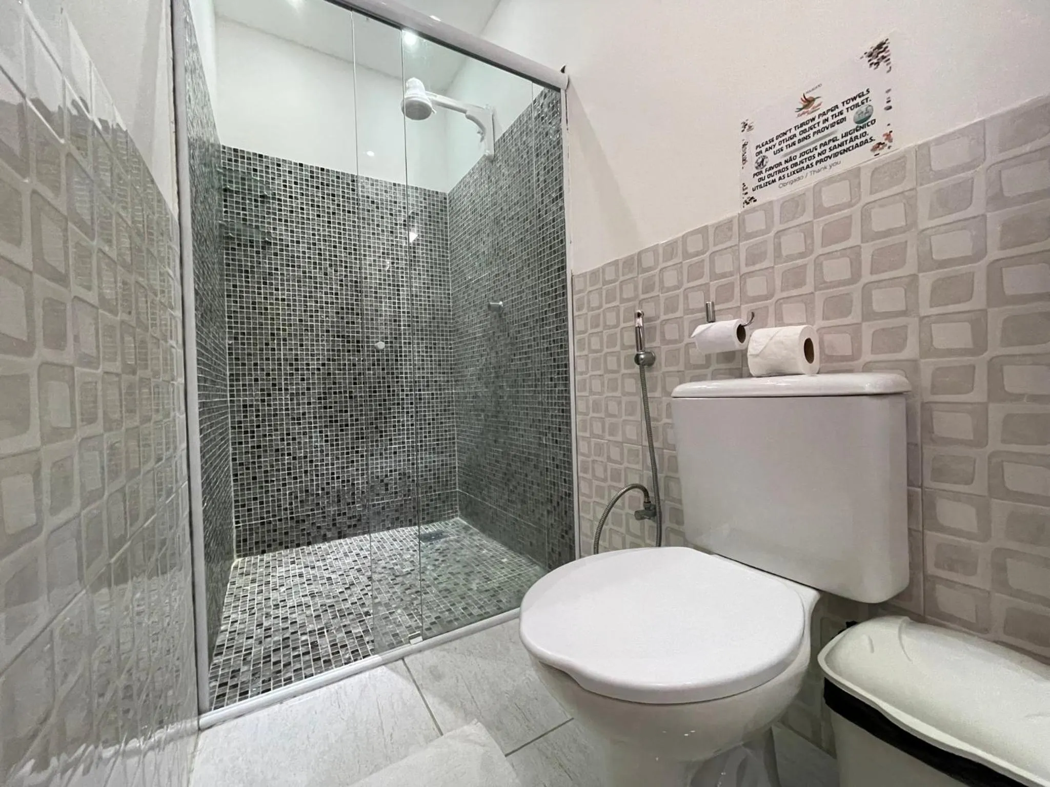 Shower in Refúgio Pousada Fortaleza