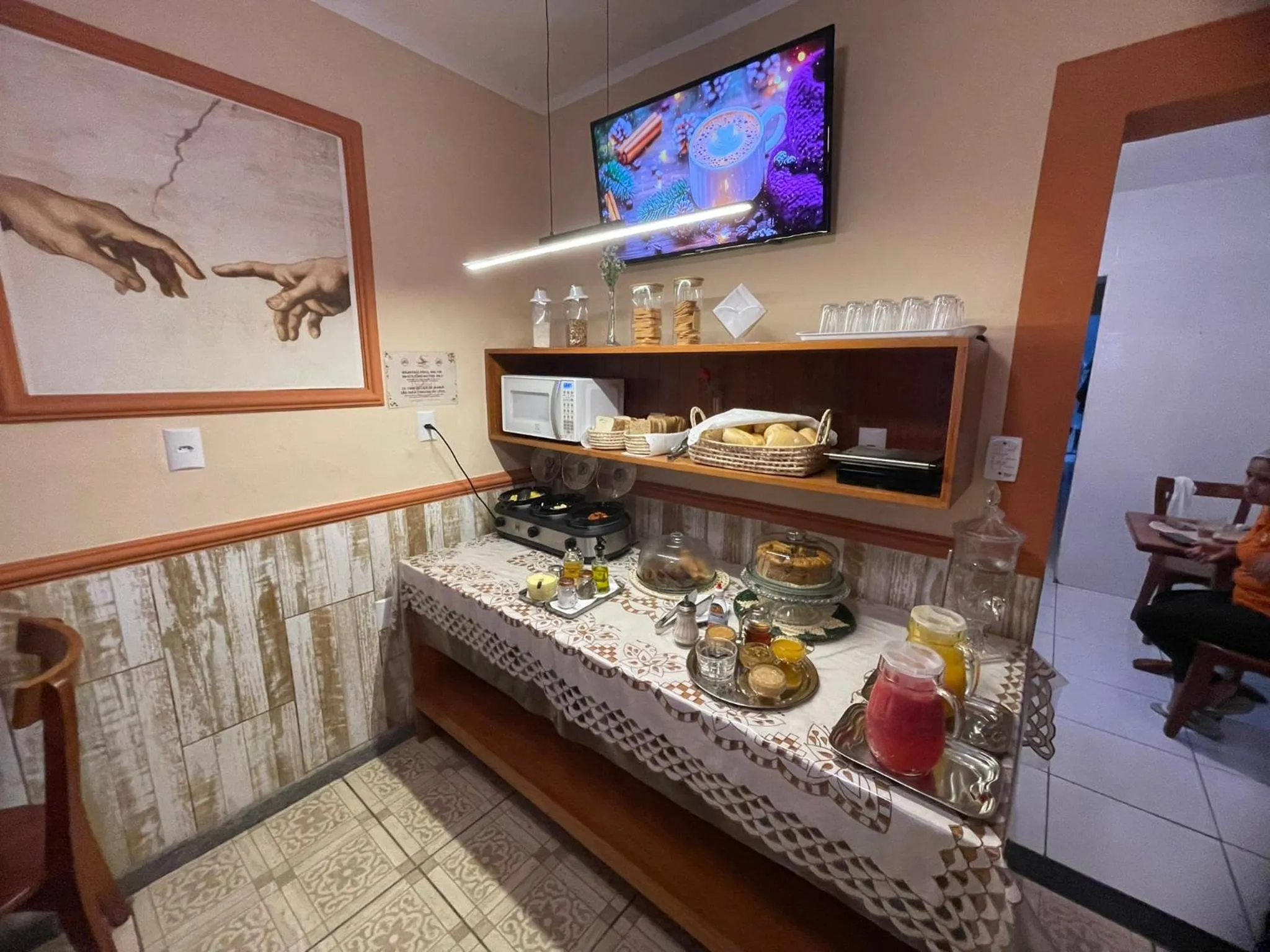 Dining area in Refúgio Pousada Fortaleza