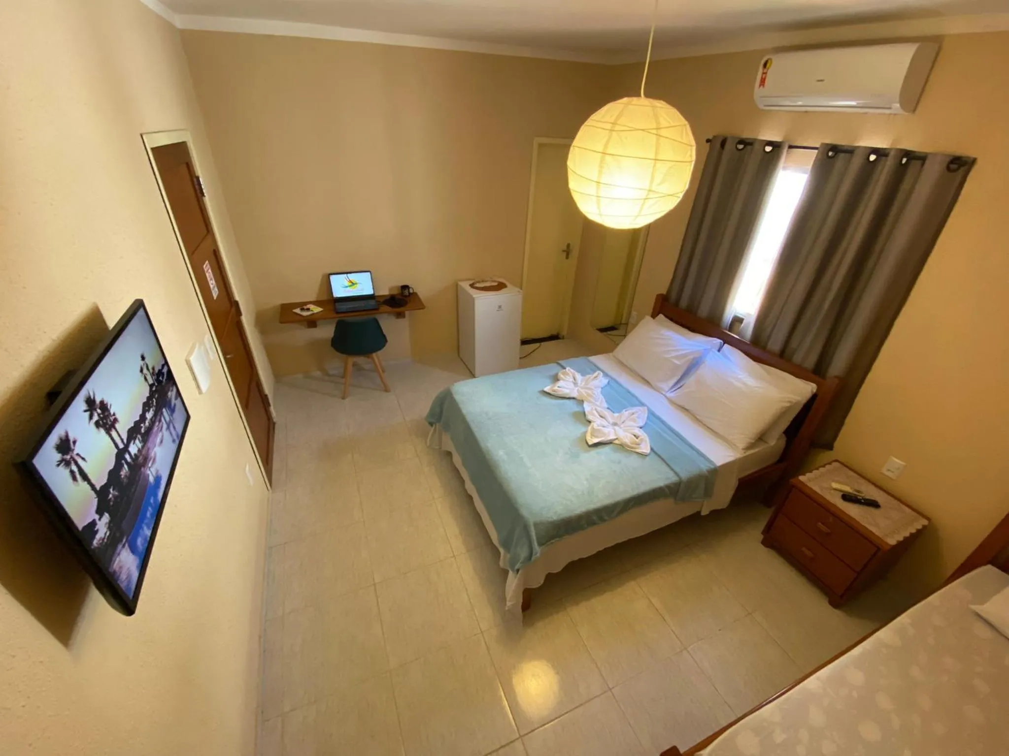 Bed in Refúgio Pousada Fortaleza