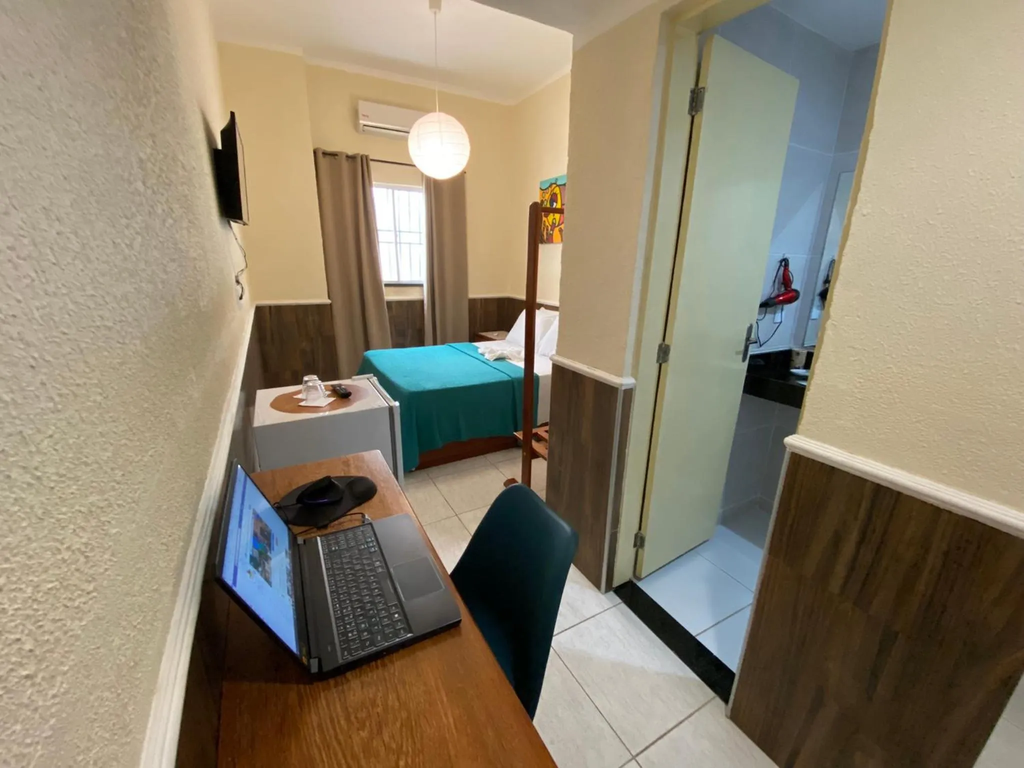 Bed in Refúgio Pousada Fortaleza