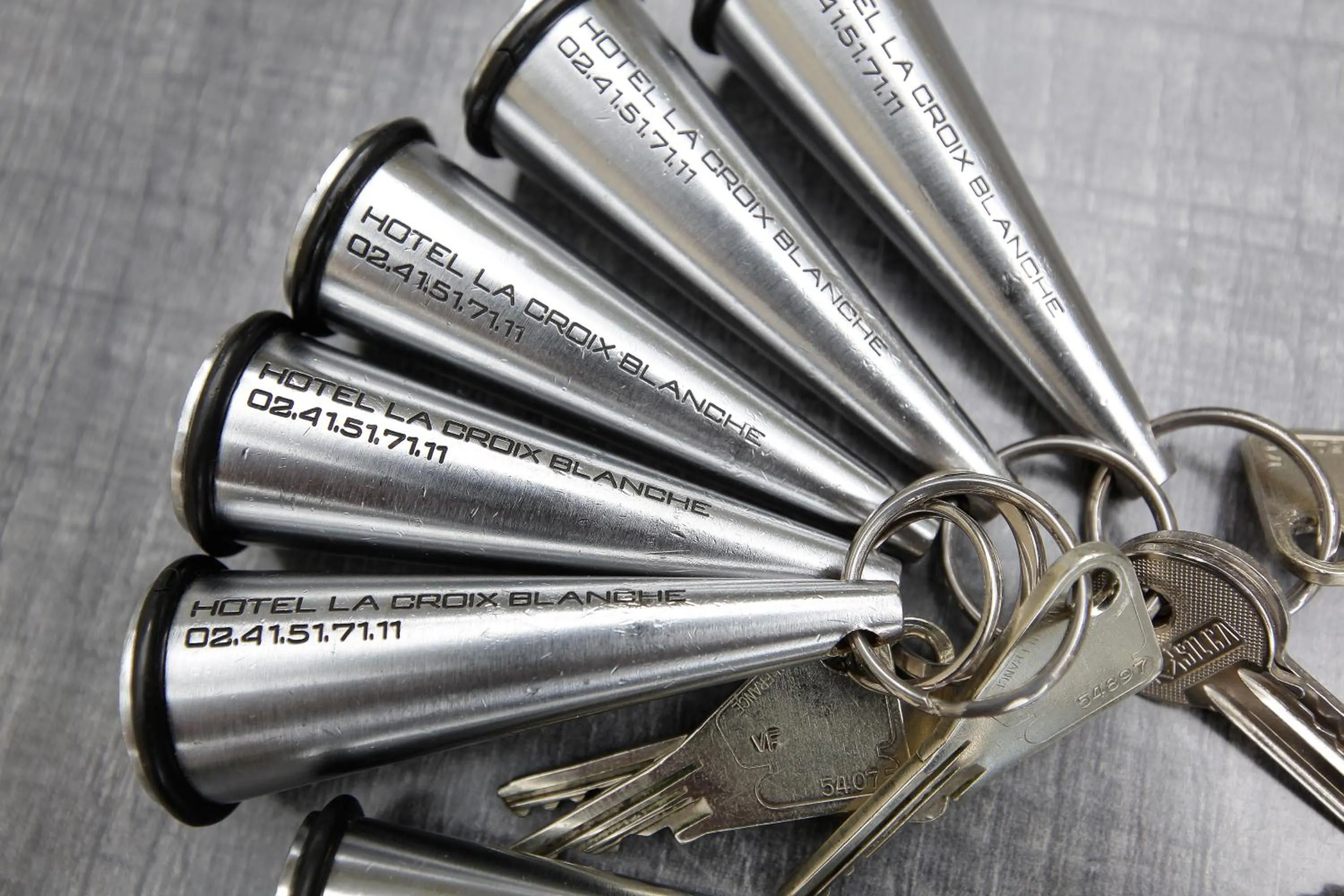 Lobby or reception in Logis Hotel La Croix Blanche Fontevraud