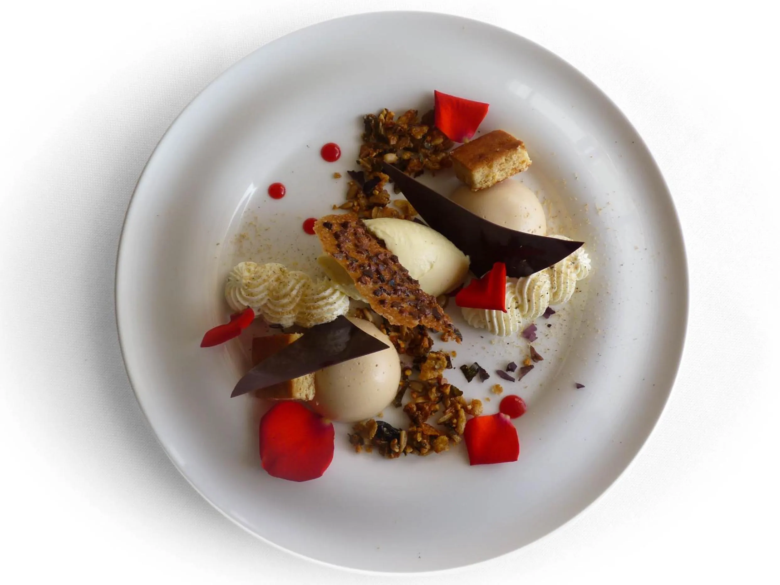 Food close-up in Château d'Isenbourg & SPA