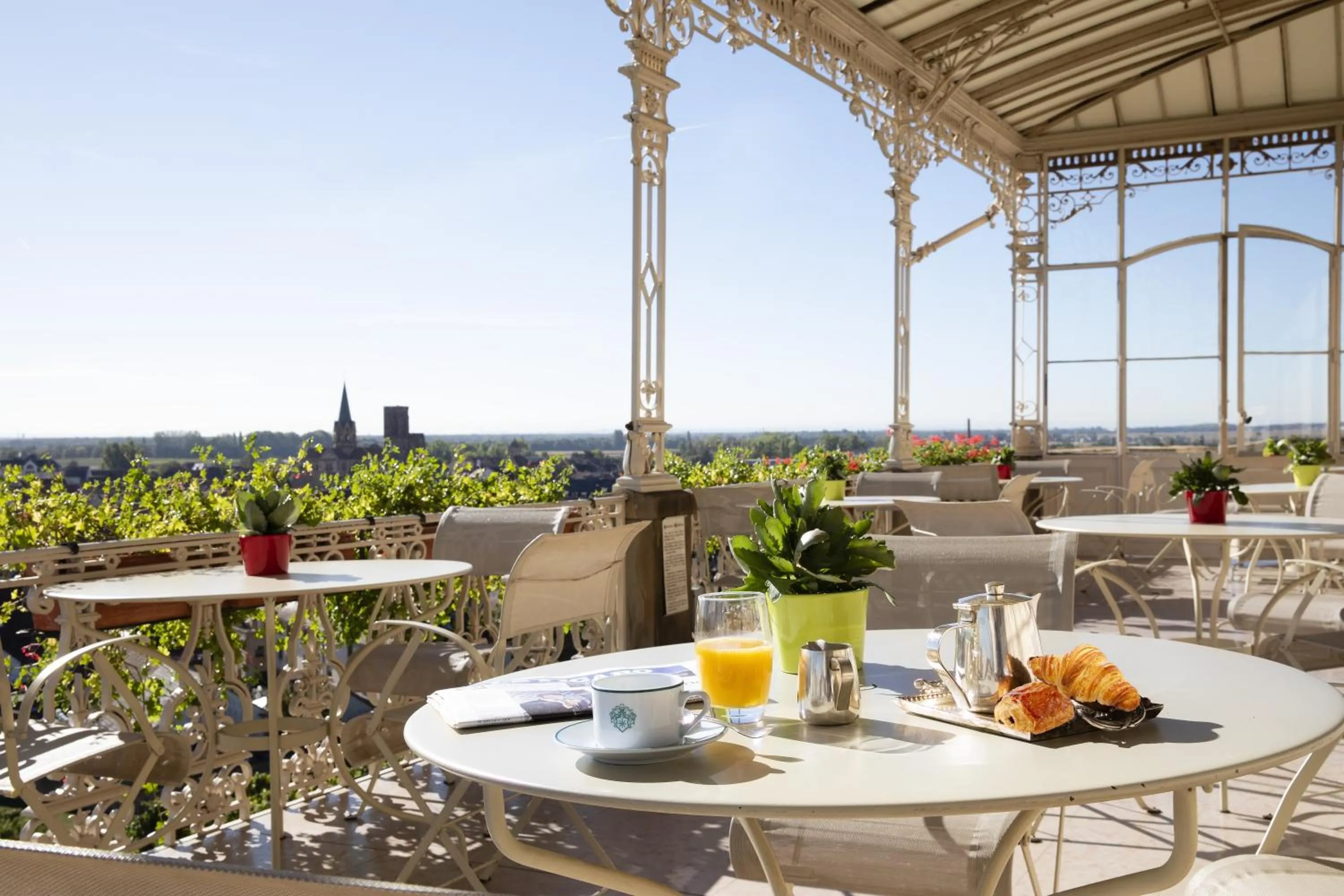 Balcony/Terrace in Château d'Isenbourg & SPA