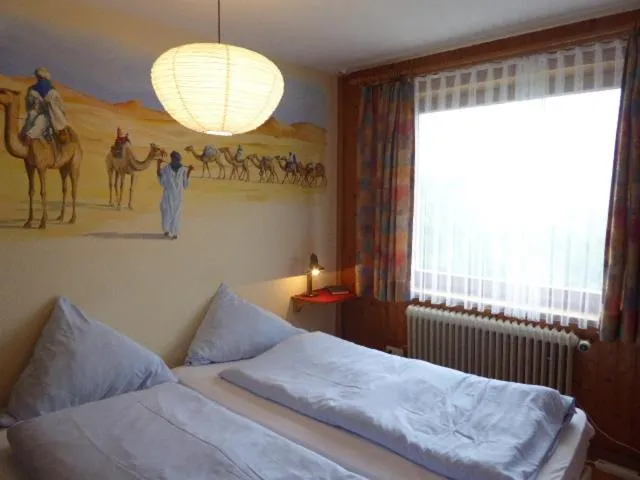 Bed in Hotel Hohe Flum