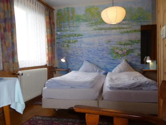 Bed in Hotel Hohe Flum