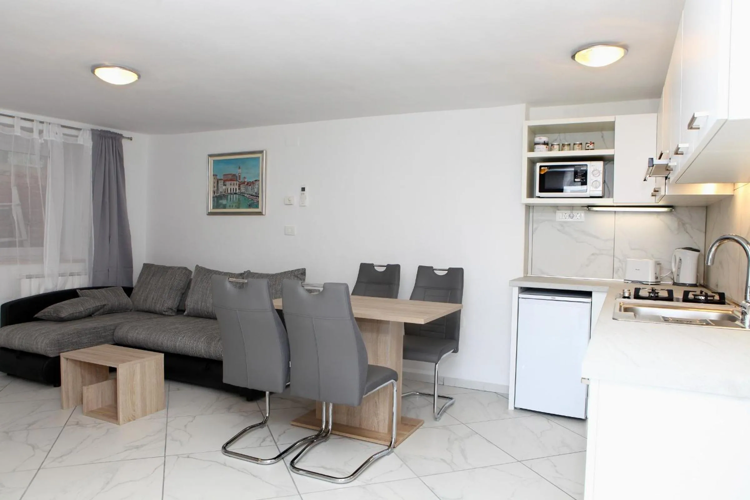 Kitchen or kitchenette in Apartmaji sončne terase - Sunny Terraces Apartments