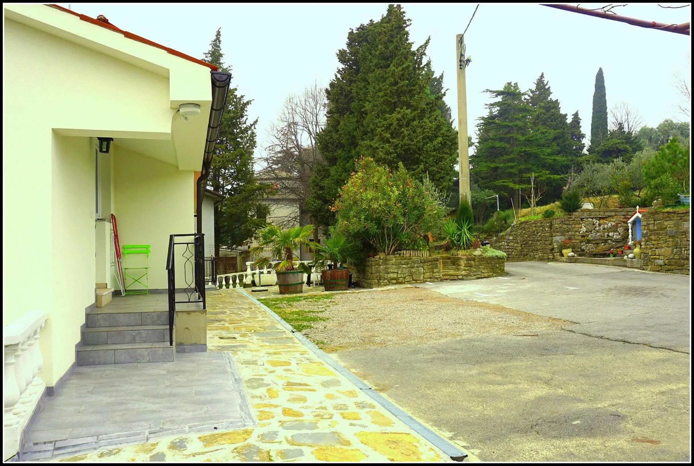 Patio in Apartmaji sončne terase - Sunny Terraces Apartments