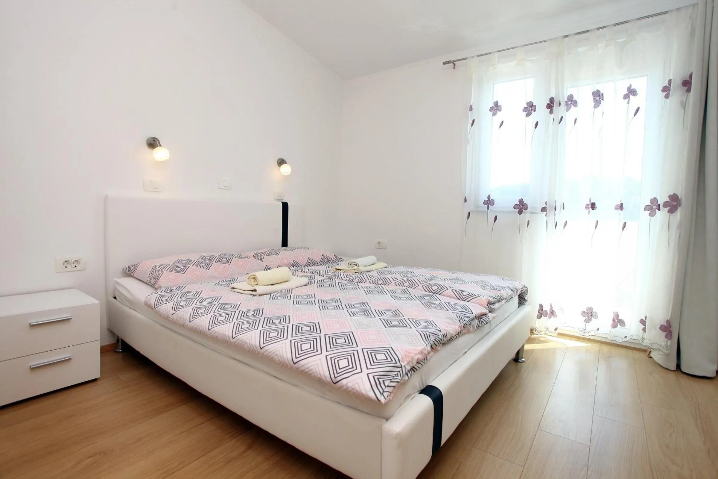 Bedroom, Bed in Apartmaji sončne terase - Sunny Terraces Apartments